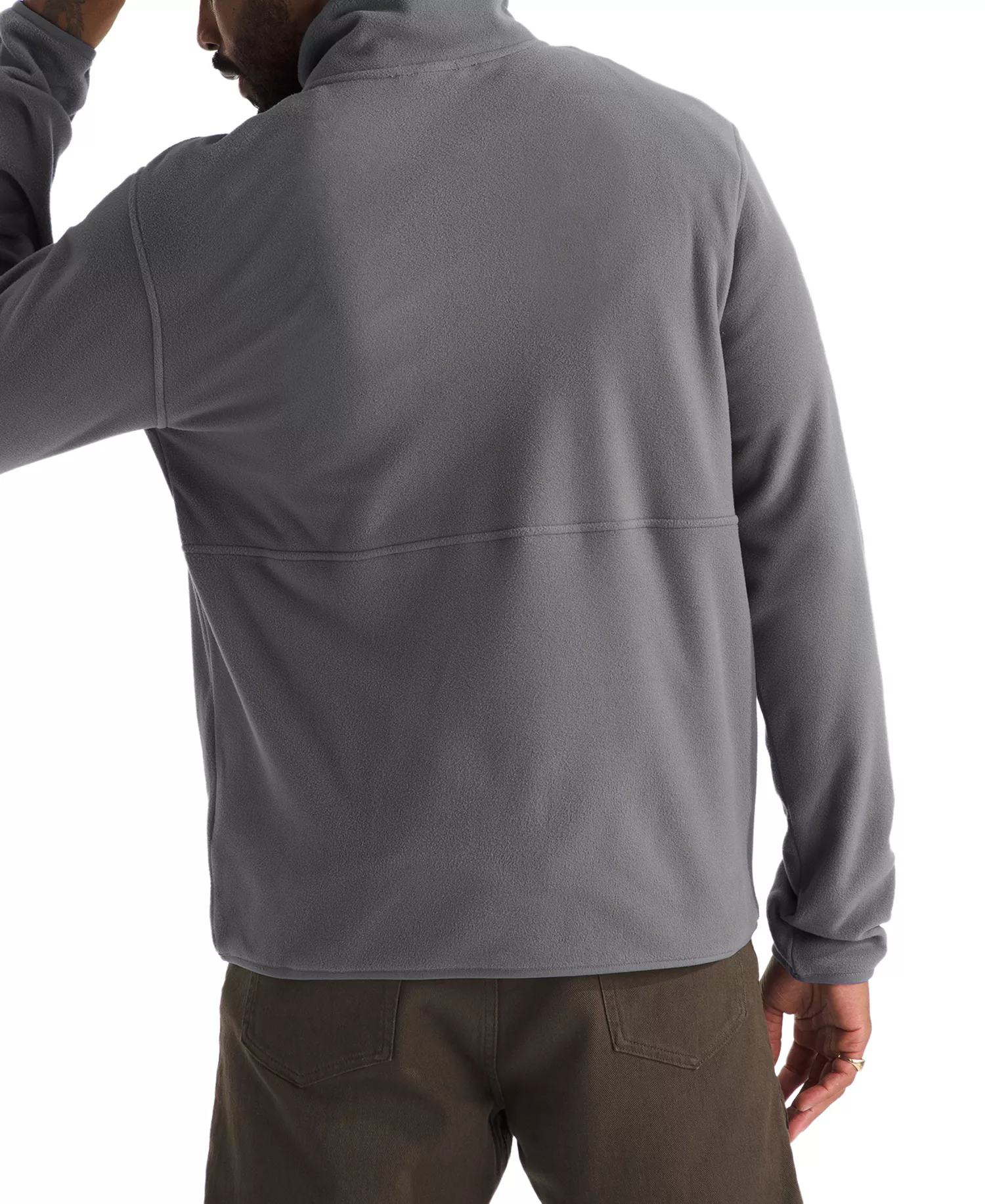 Men's Glacier Fleece ½ Zip Jacket - Smoked Pearl - L