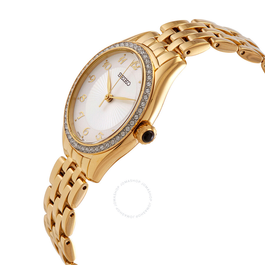 Seiko Essentials Quartz Silver Dial Ladies Watch