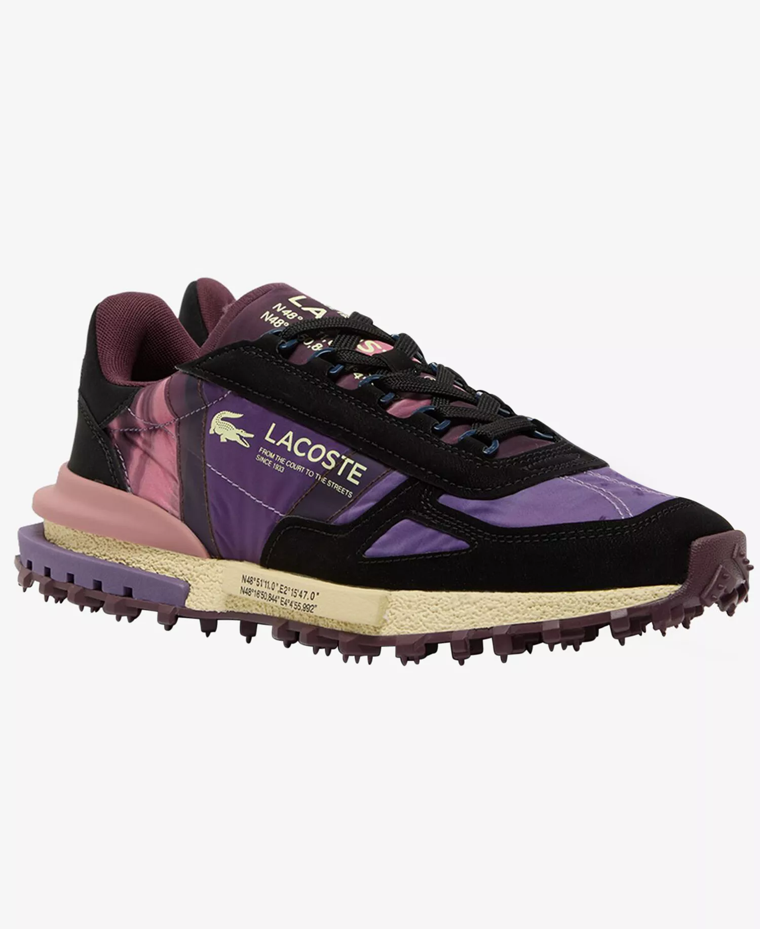 Men's Elite Active Lace-Up Shoes - Purple - 10M