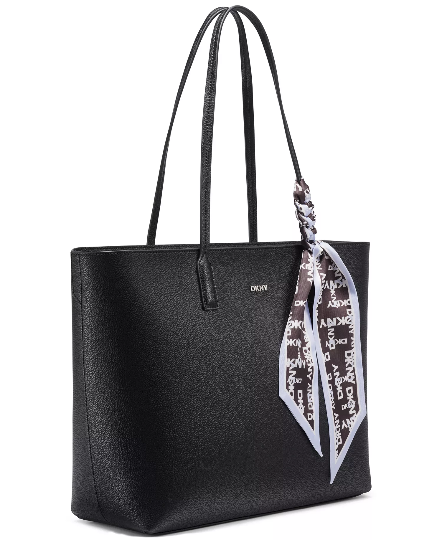 Saige East-West Large Tote Bag - Black/silver - No Size