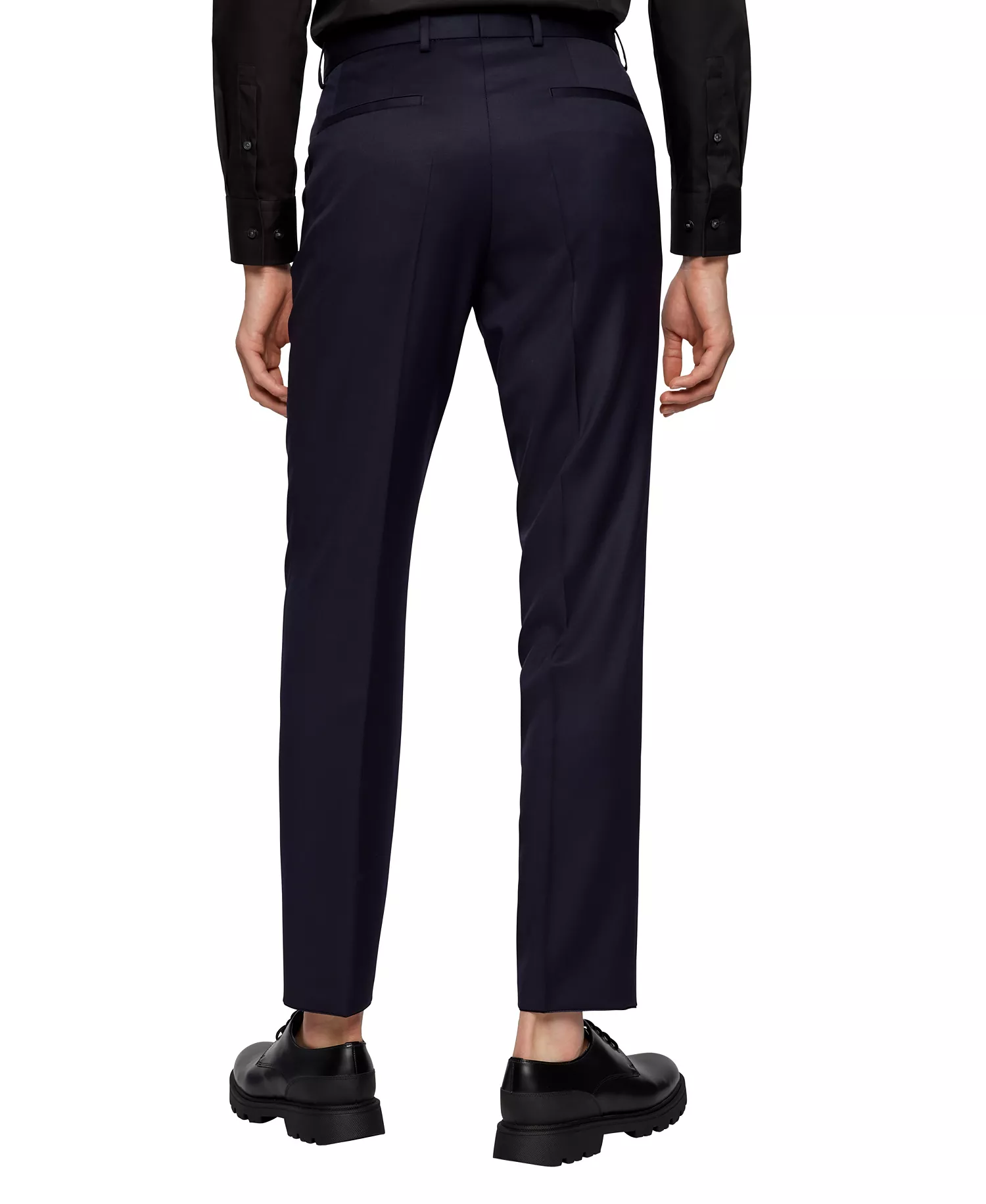 BOSS Men's Formal Trousers - Dark Blue - 30R