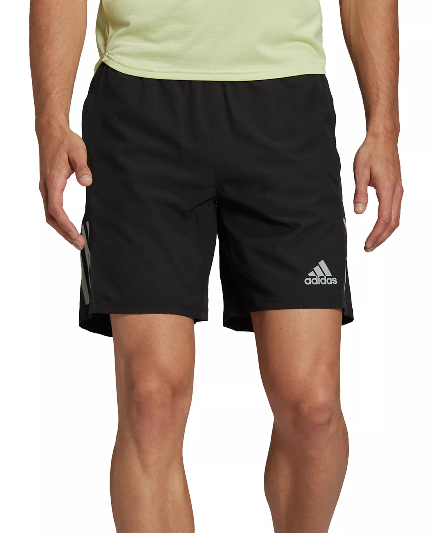 Men's AEROREADY 7" Running Shorts - Black - XL