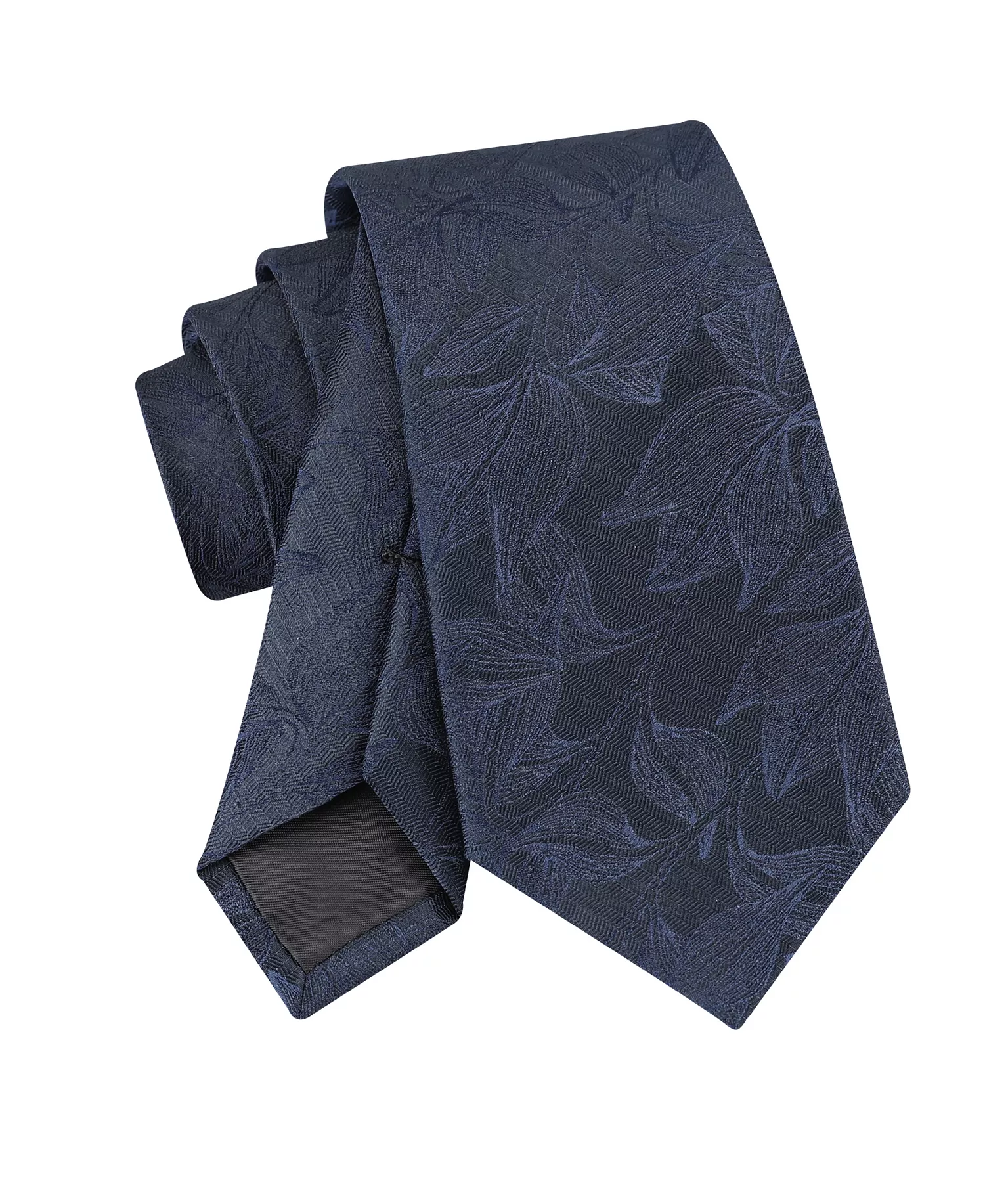 Men's Kaiden Botanical Tie - Navy - ONE SIZE