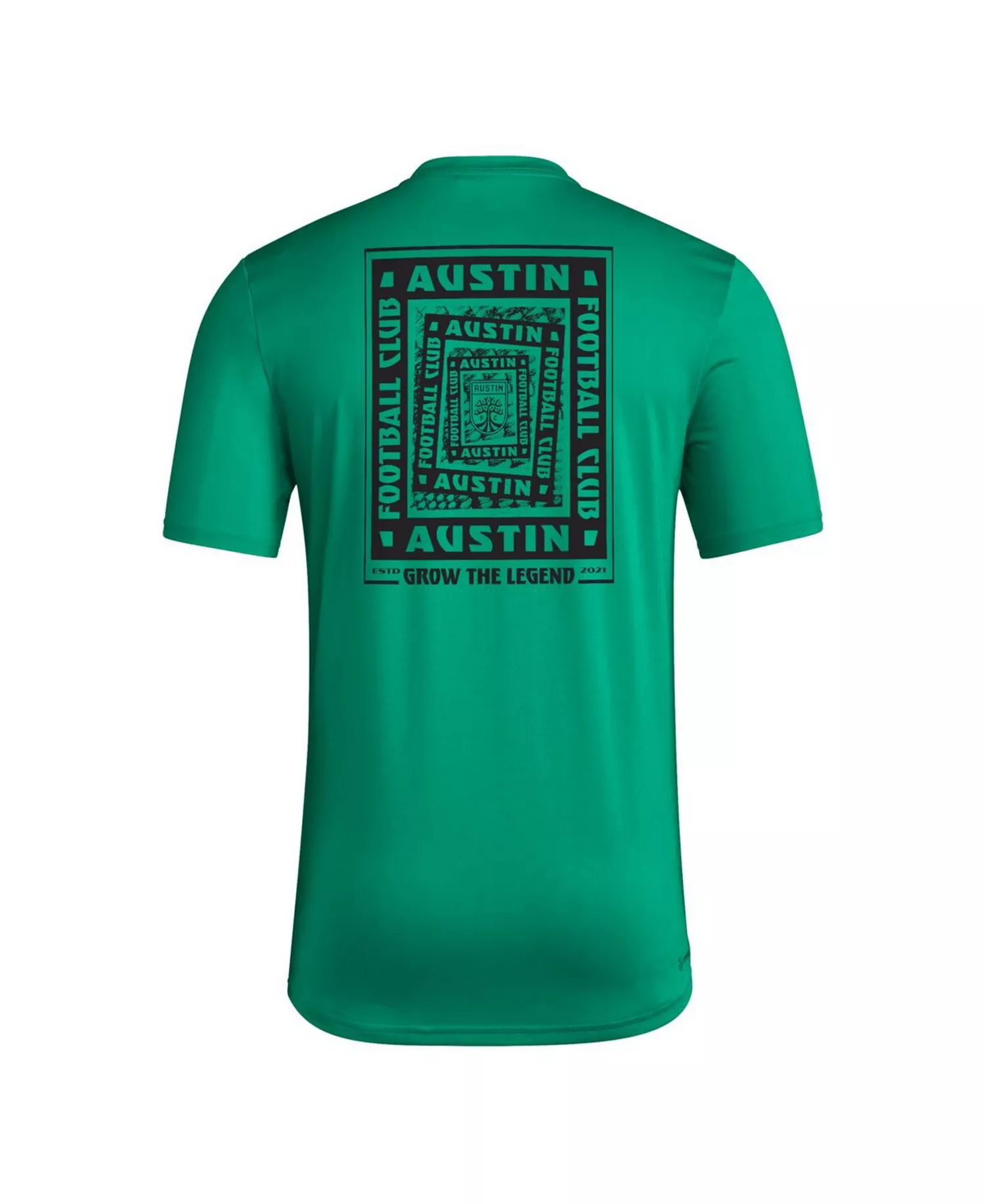 Men's Green Austin FC Local Wrap T-Shirt - Green - 2XL