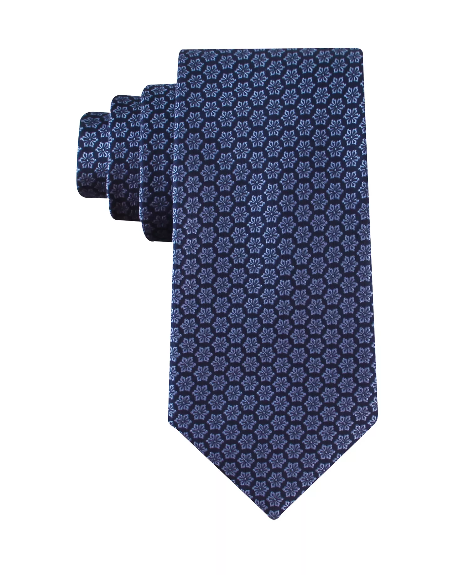 Men's Paige Floral Tie - Navy - ONE SIZE