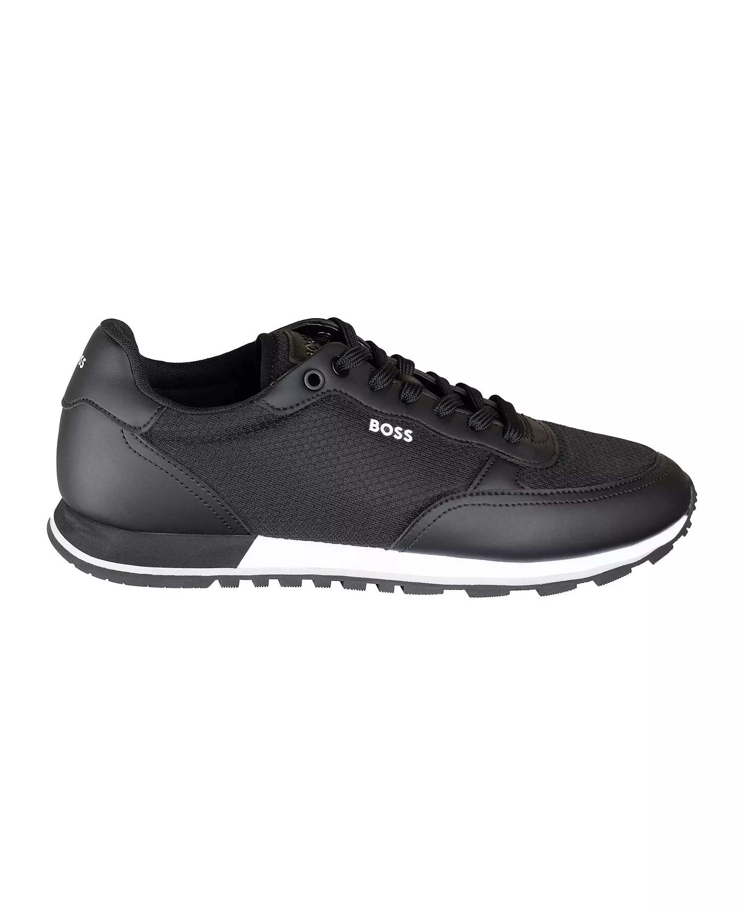 Men's Parkour Round Toe Shoes - Black - 10M