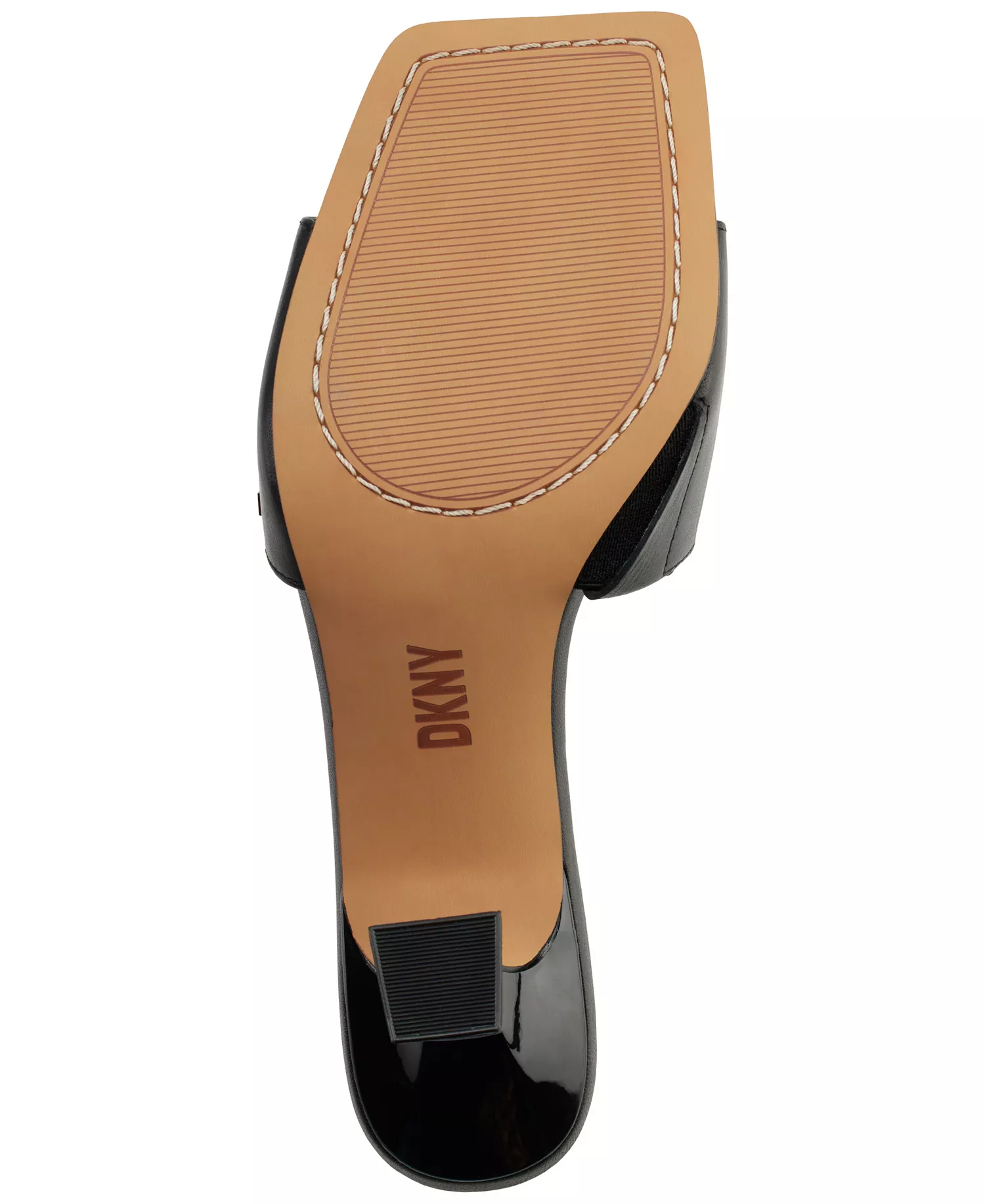 Women's Kailyn Square Toe Slide Sandals - Black - 10M