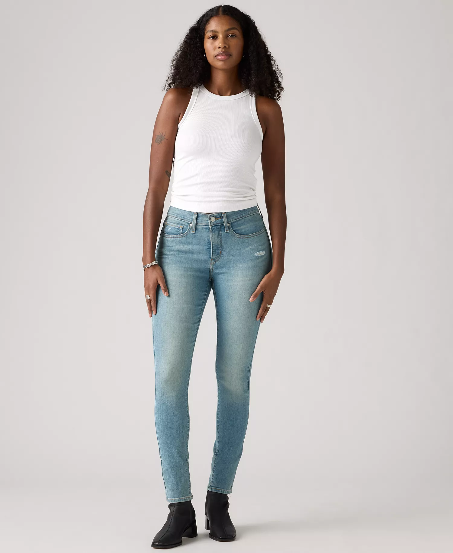 Women's 311 Shaping Skinny Fit Jeans - Beryl Bay - 24