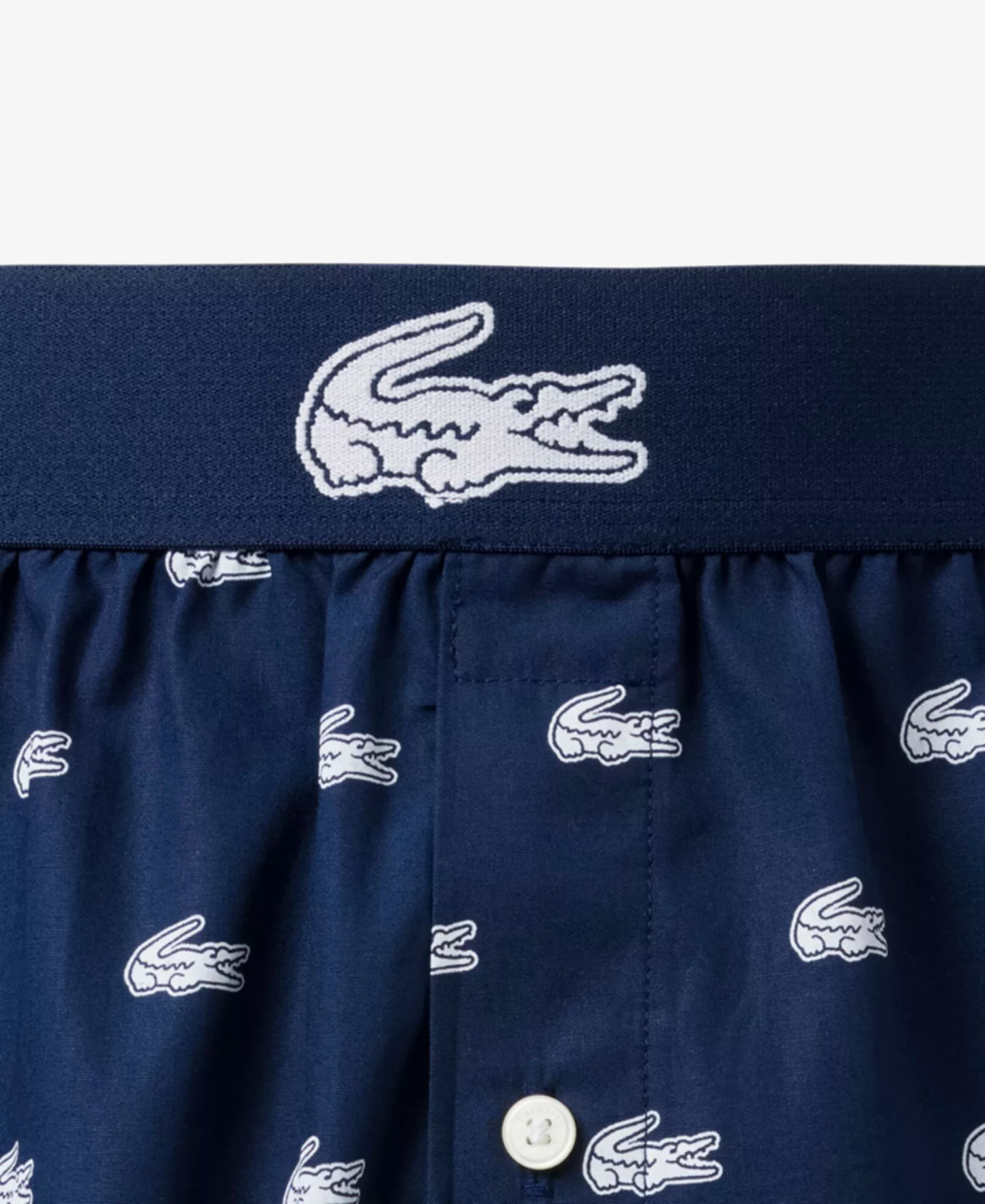 Men's Miami Regular-Fit Open Woven Boxers, 3-Pack - Navy Blue/White/Green - L