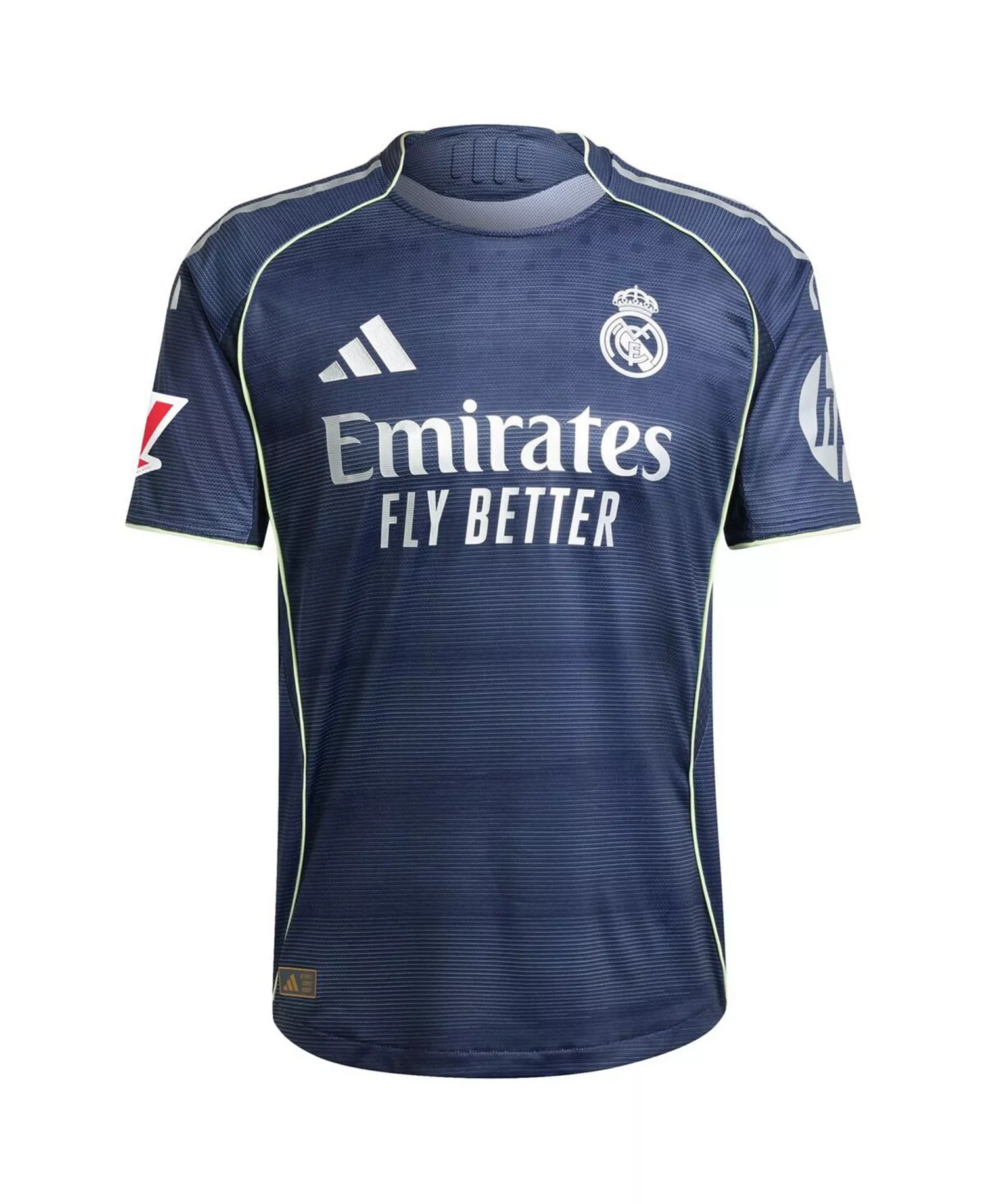 Men's Blue Real Madrid 2025/26 Away Authentic Jersey - Blue - M