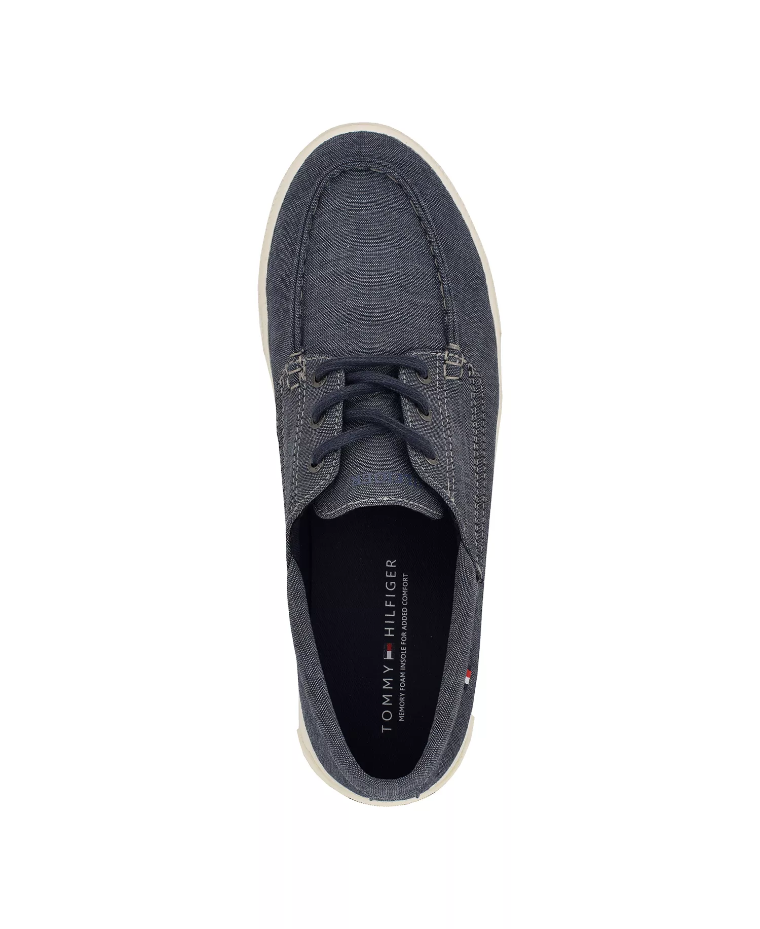 Men's Relenn Three Eye Boat Sneakers - Dark blue chambray - 10.5M