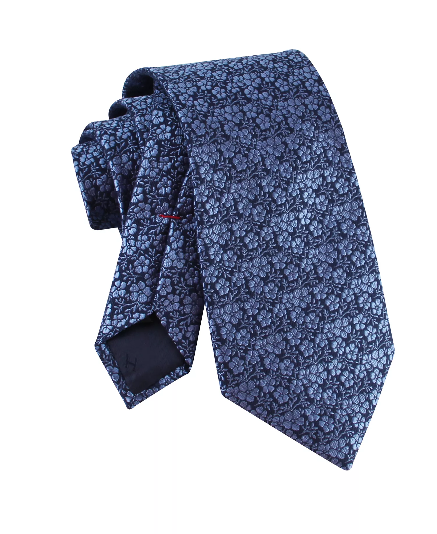 Men's Bartelt Floral Pattern Tie - Navy - ONE SIZE