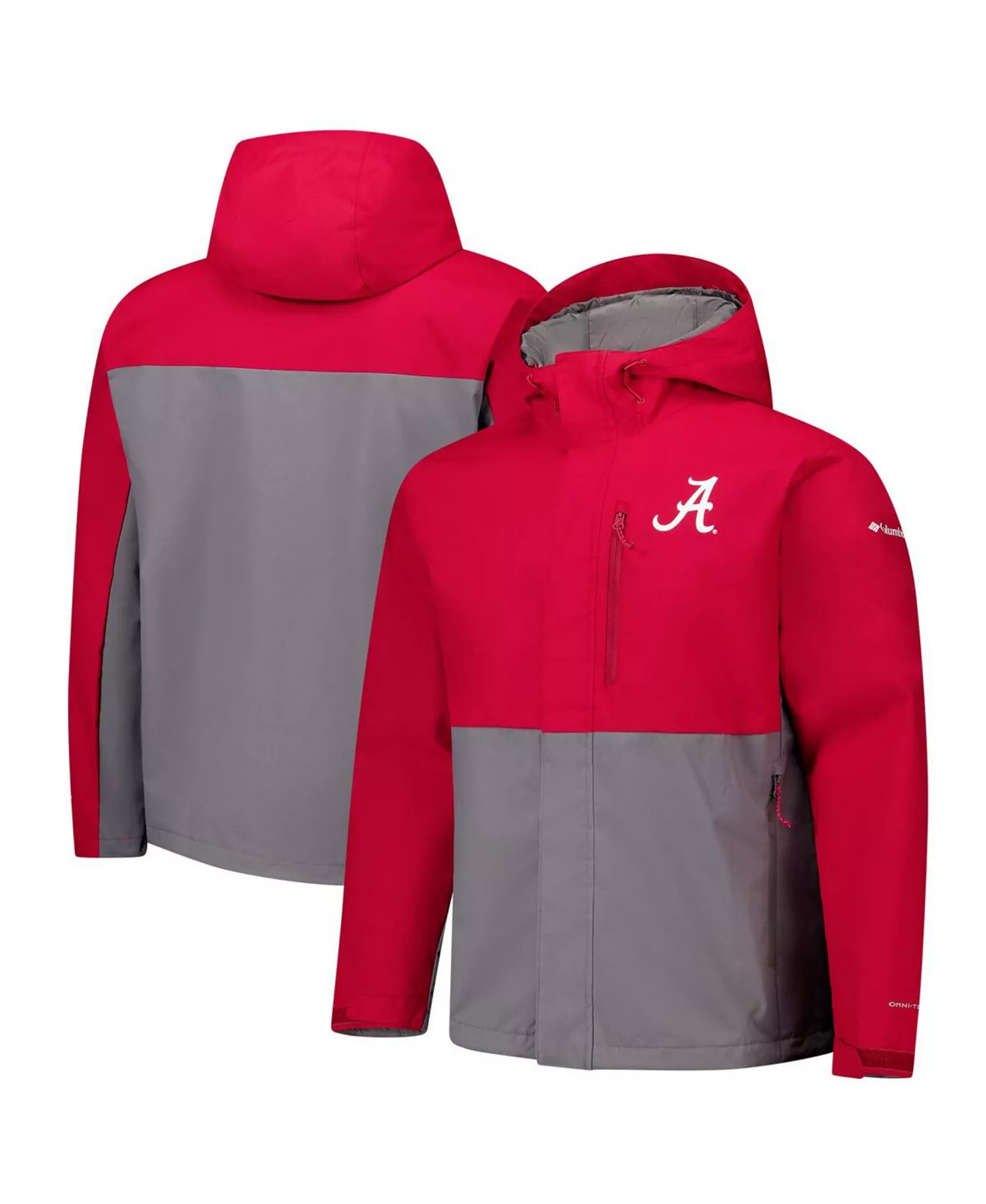 Men's Crimson Alabama Crimson Tide Field Bound Omni-Tech Full-Zip Jacket - Crimson - L