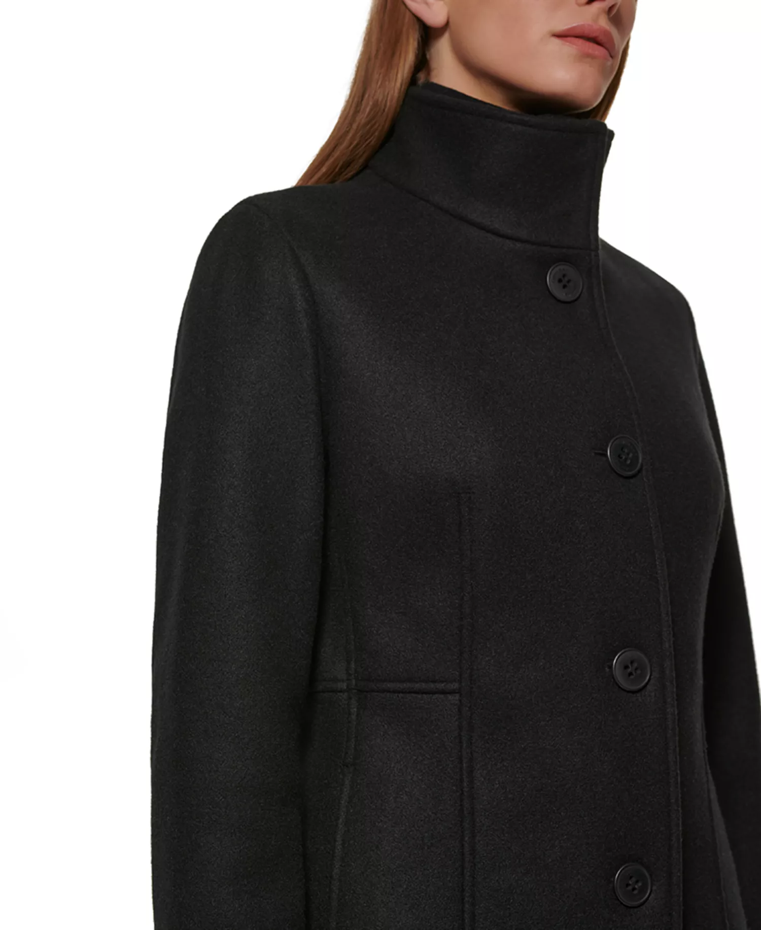 Women's Walker Coat, Created for Macy's - Black - L
