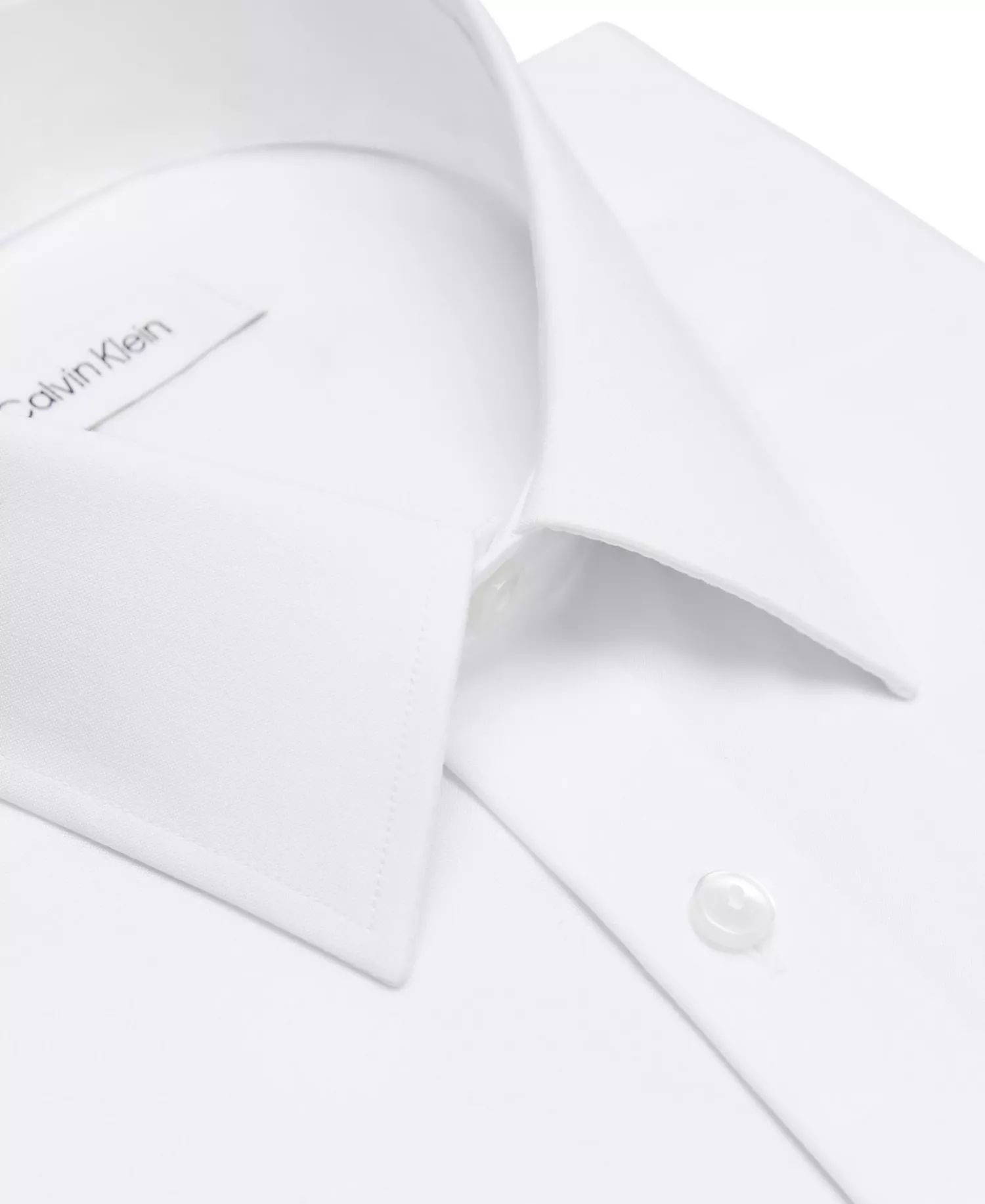 Men's Stretch Slim Fit Dress Shirt - White - 14 32/33