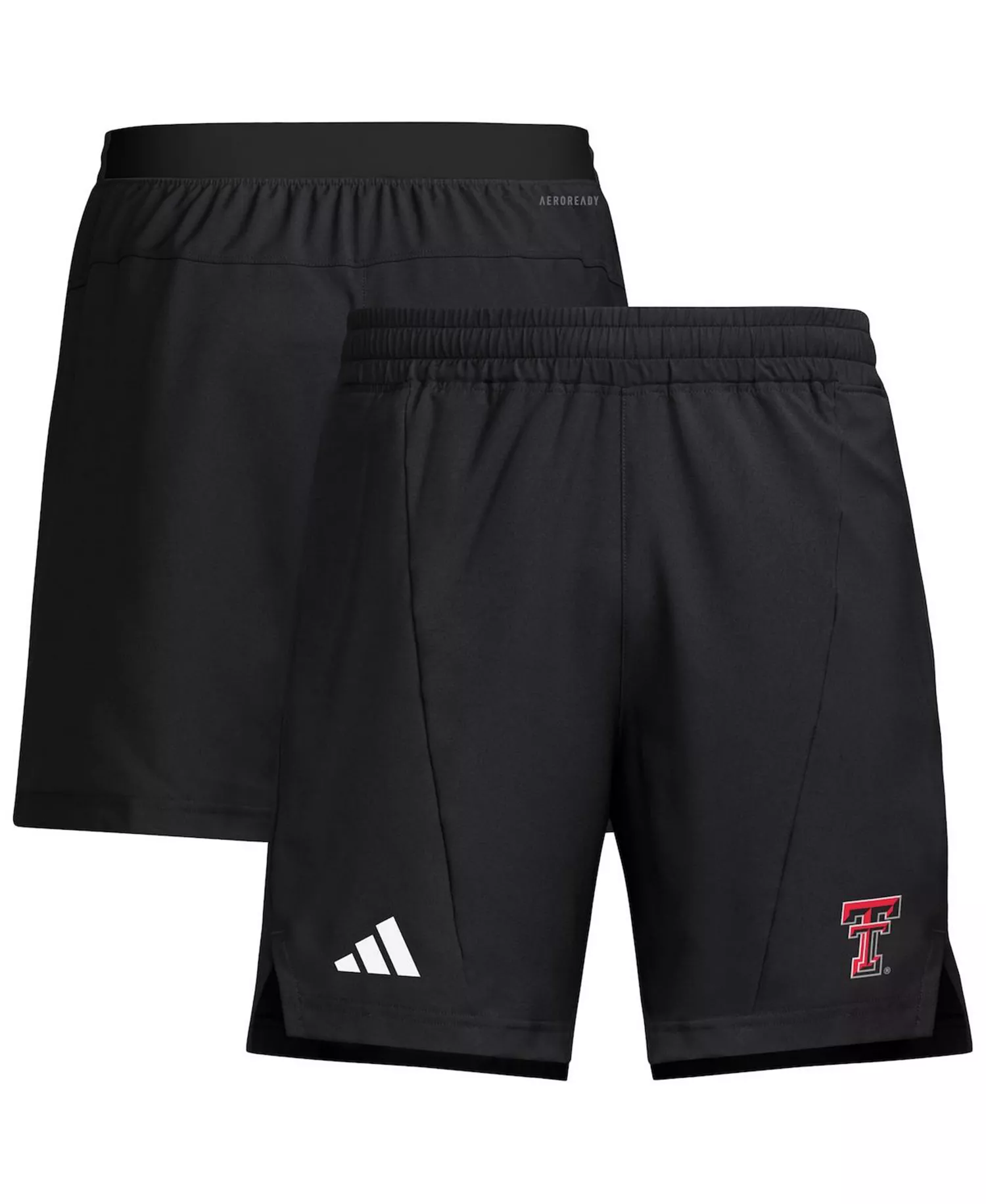 Men's Black Texas Tech Red Raiders Program Woven Training Shorts - Black - M