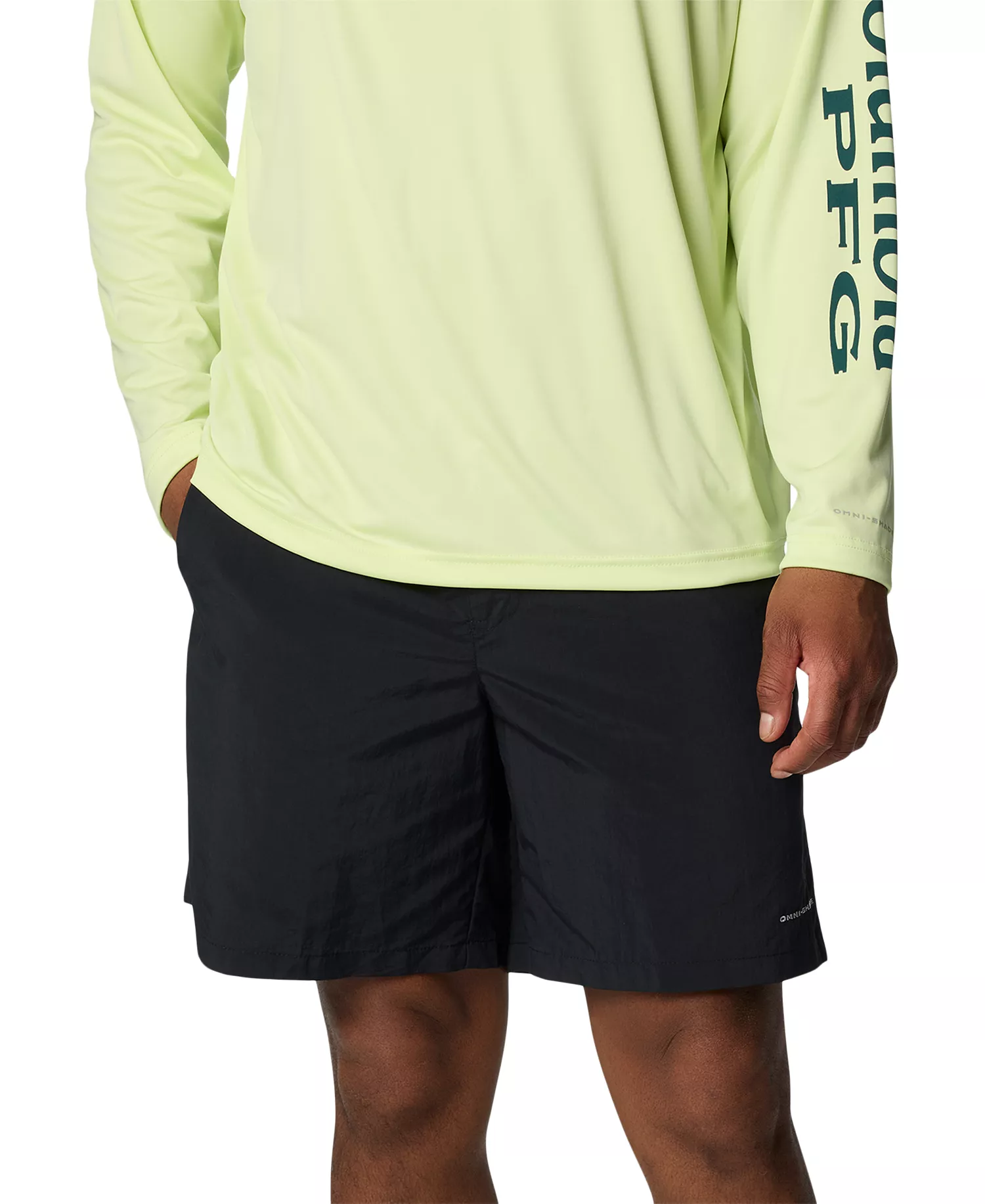 Men's PFG Backcast IV 6" Water Shorts - Black - 2XL