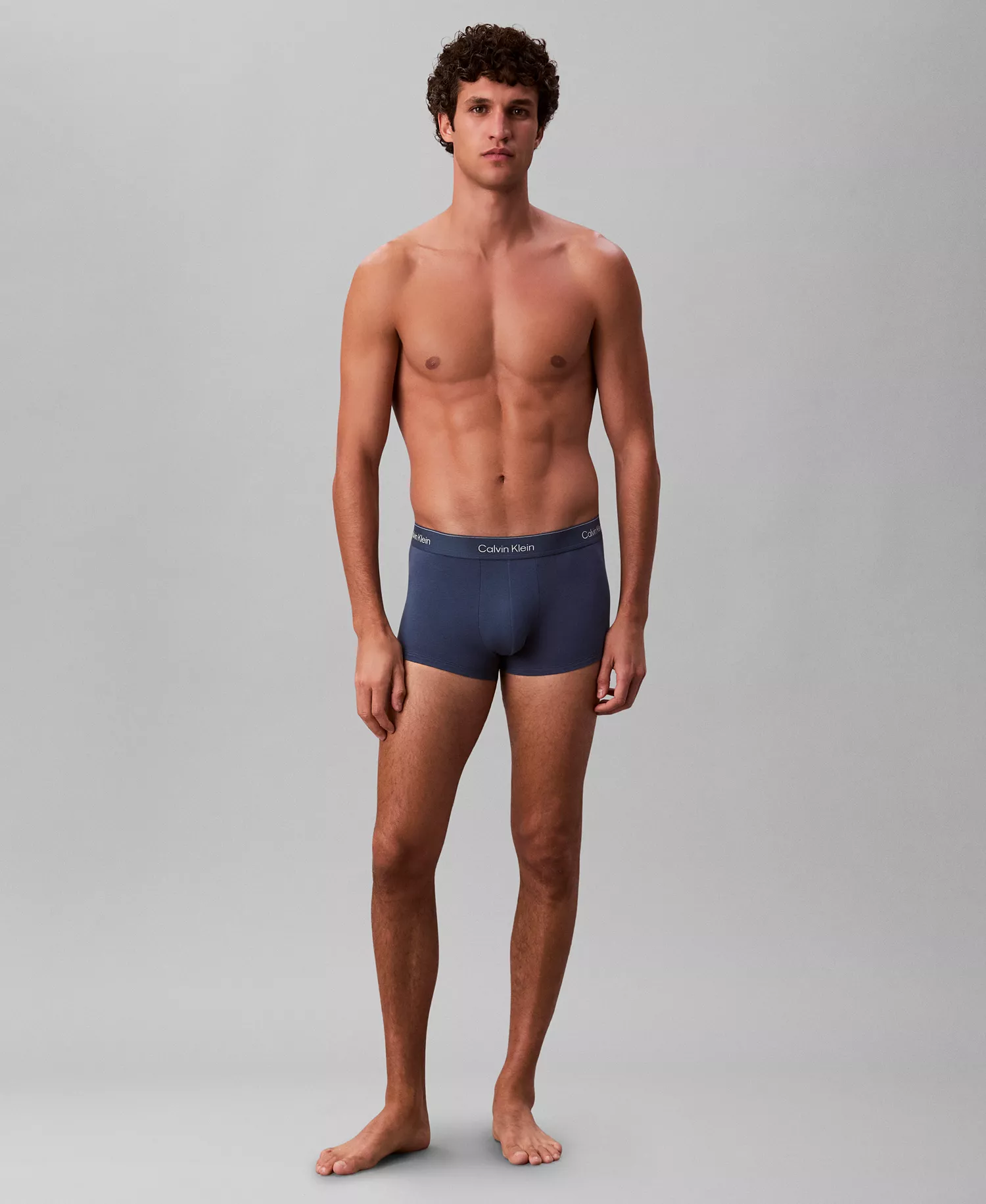 Men's 3-Pack Icon Stretch Low Rise Trunks - Black - L