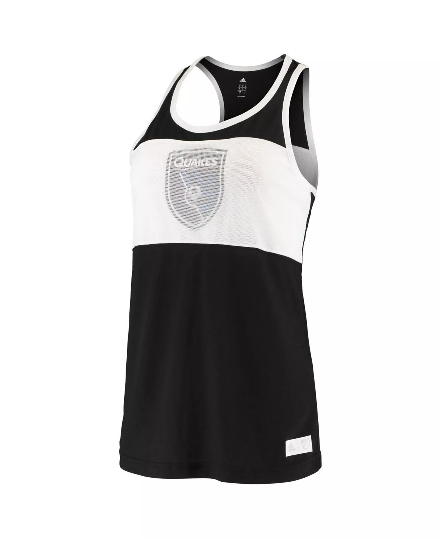 Women's Black San Jose Earthquakes Finished Tank Top - Black - XL