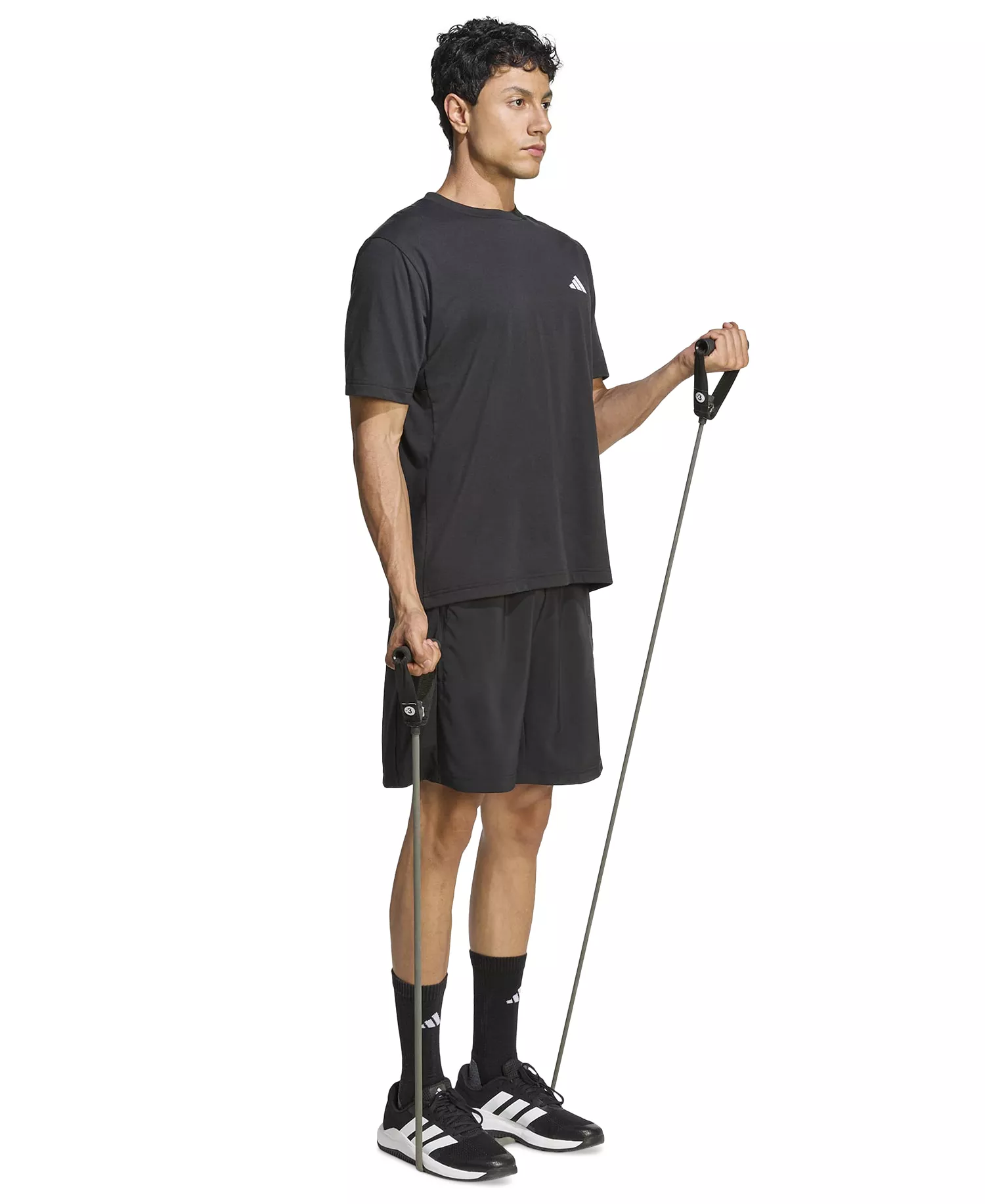 Men's Workout Essentials Base Woven Shorts - Black - 2XL