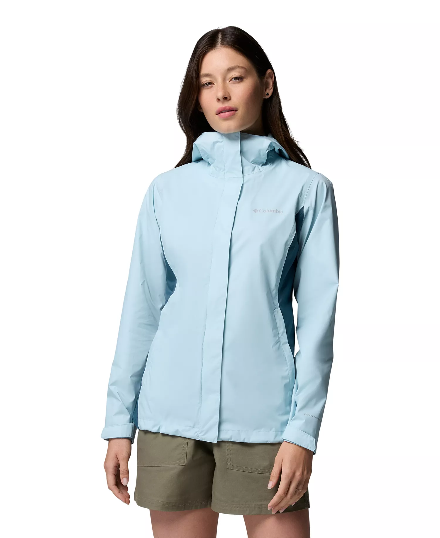 Women's Omni-Tech™ Arcadia II Rain Jacket - Black - L