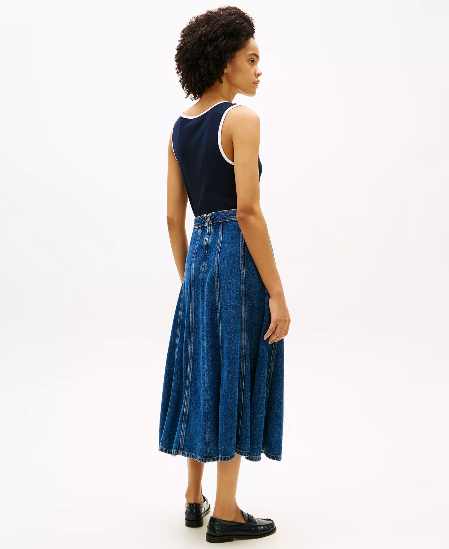 Women's Ray Flared Midi Skirt - Ray - 34