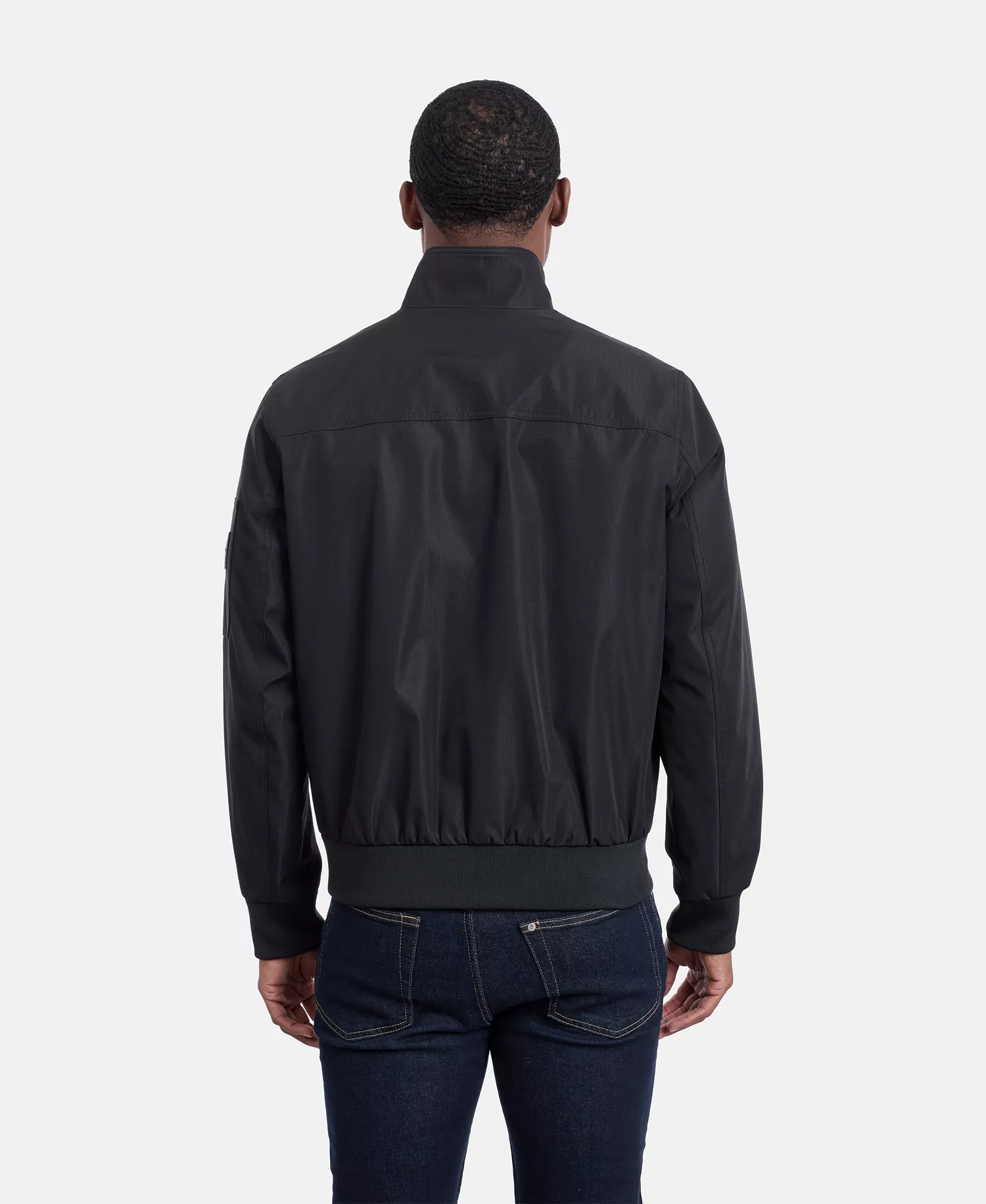 Men's Ripstop Bomber Jacket - Black - 2XL