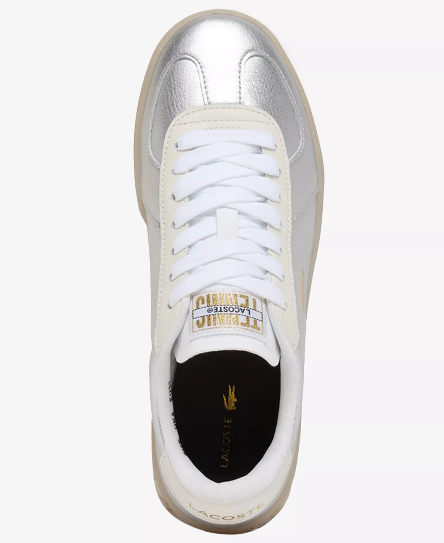 Men's Baseshot Pro 2 Lace-Up Sneakers - Silver - 10M