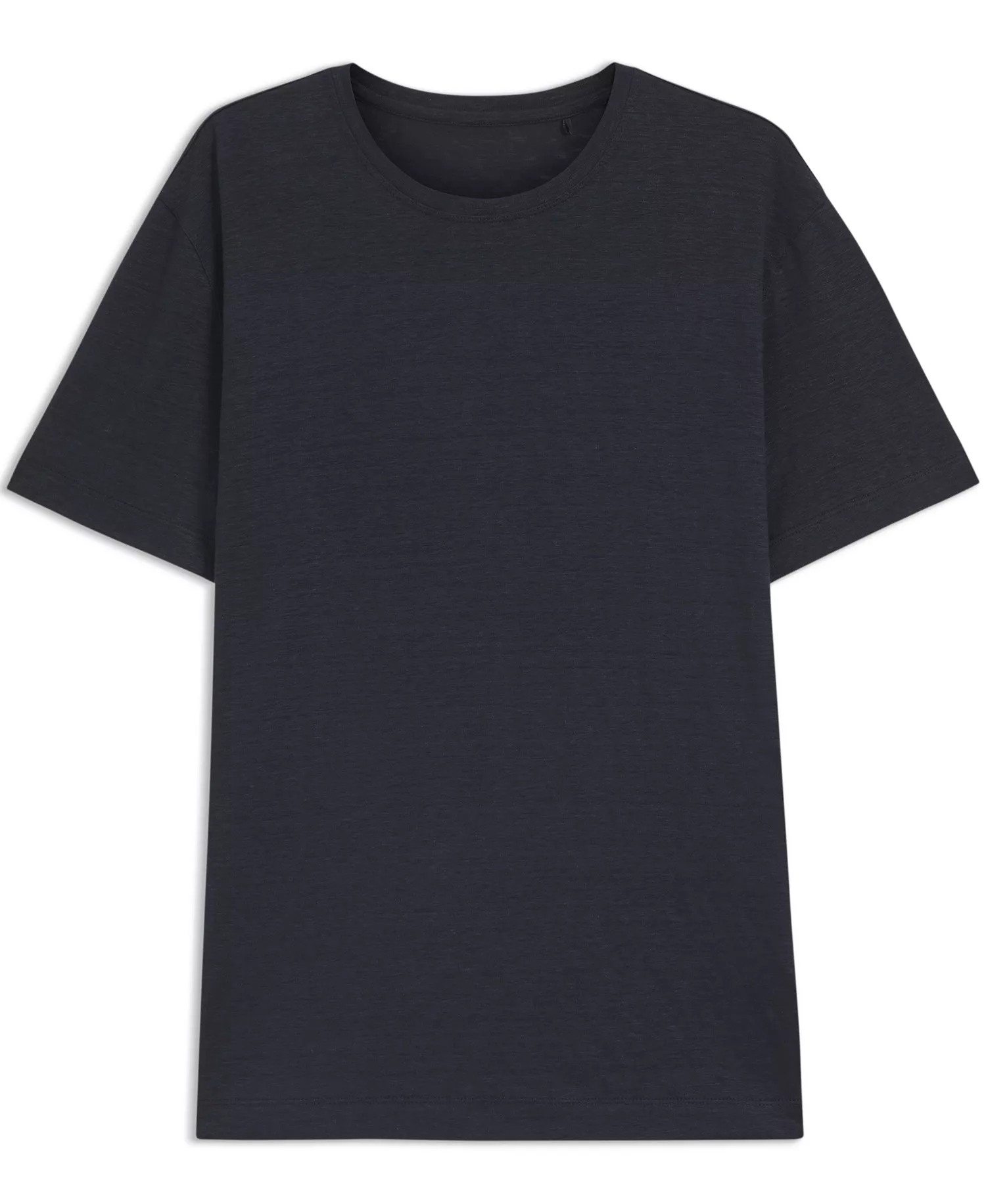 BECKHAM x BOSS Men's Soft Linen Regular-Fit T-Shirt - Dark Blue - 2XL