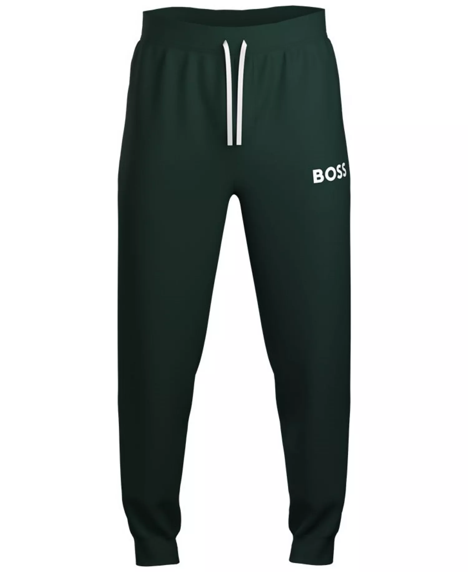 BOSS by Hugo Boss Men's Logo Drawstring Sweatpants - Open Grn - L