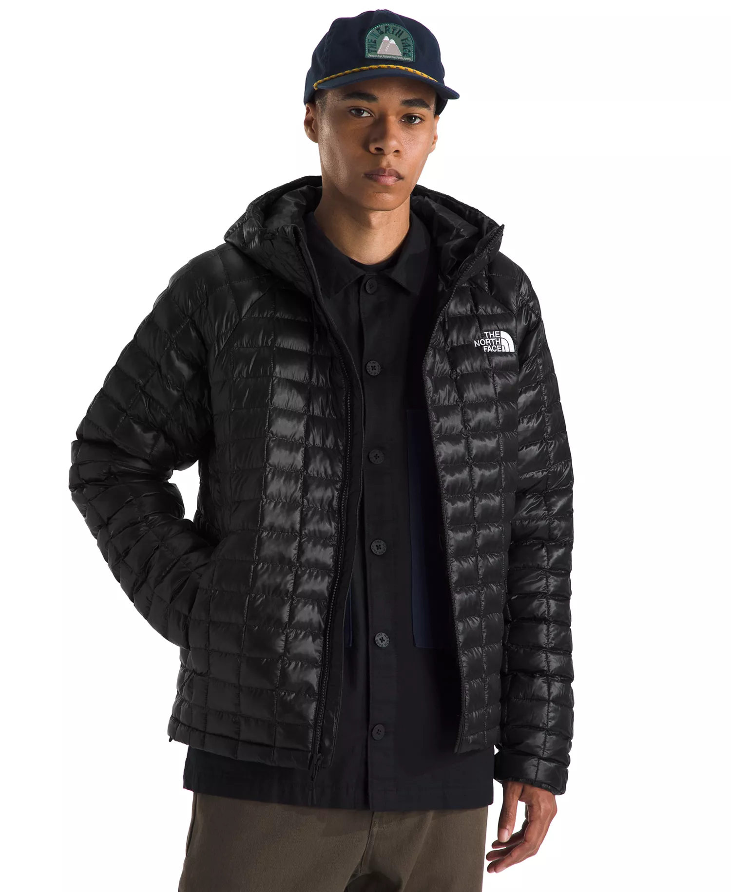 Men's ThermoBall Hooded Jacket - Black - 2XL