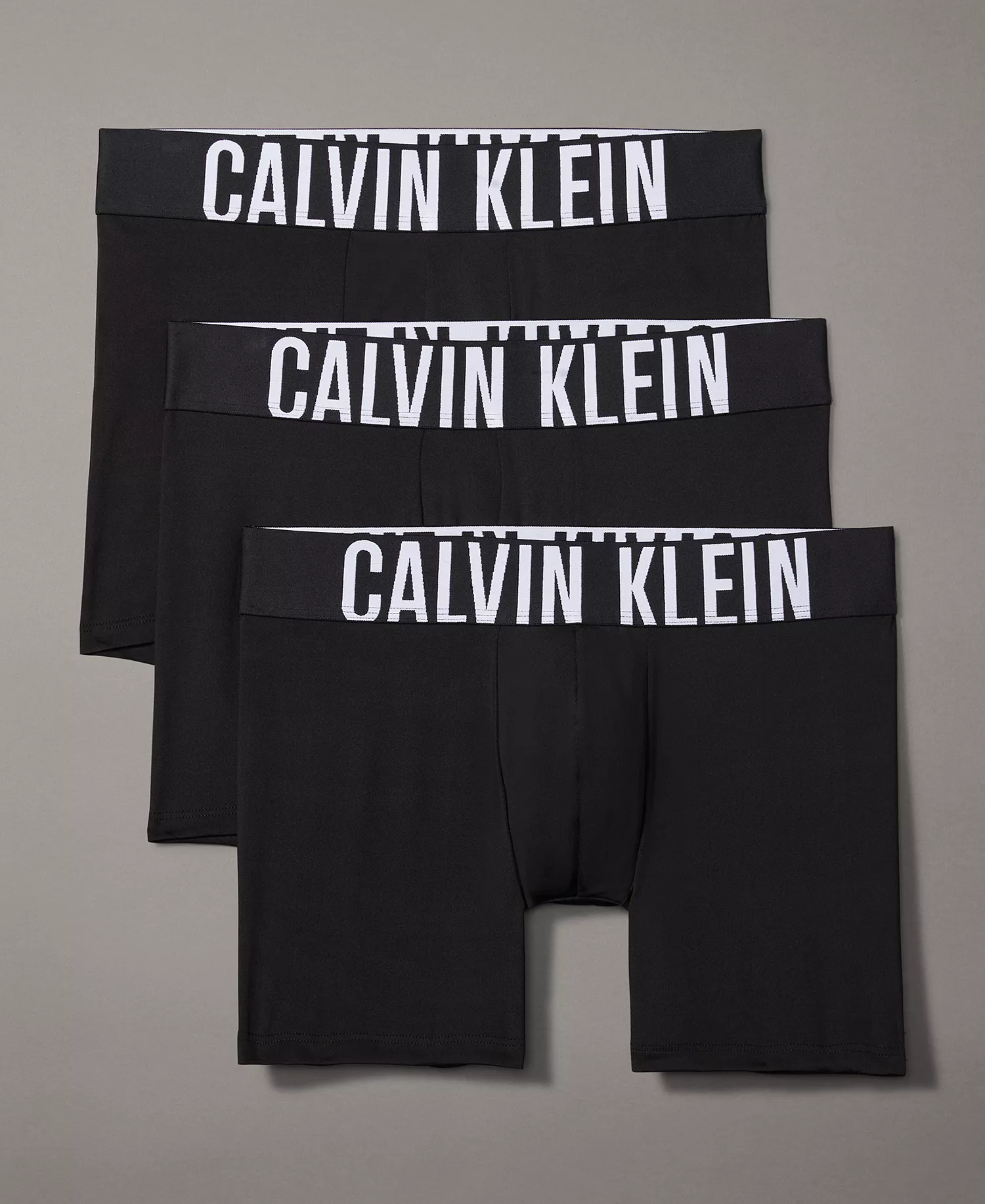 Men's Cotton Classics 3-Pack Crewneck T-Shirts & Intense Power 3-Pack Boxer Briefs  - Black, Black, Black - L