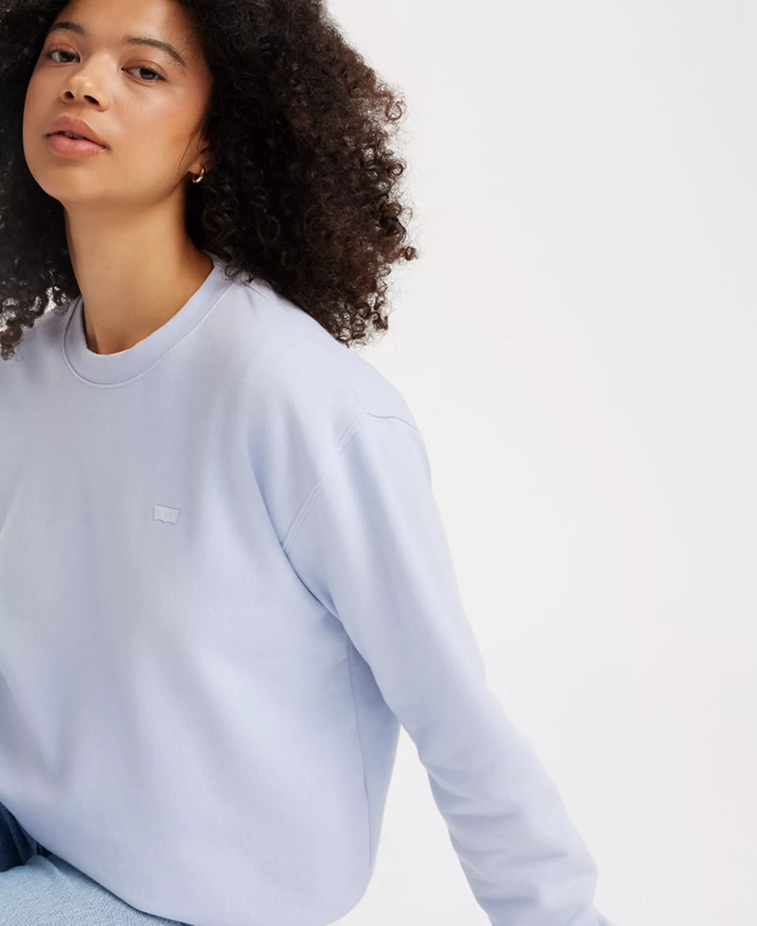 Women's Everyday Crew Neck Sweatshirt - Kentucky Blue - L