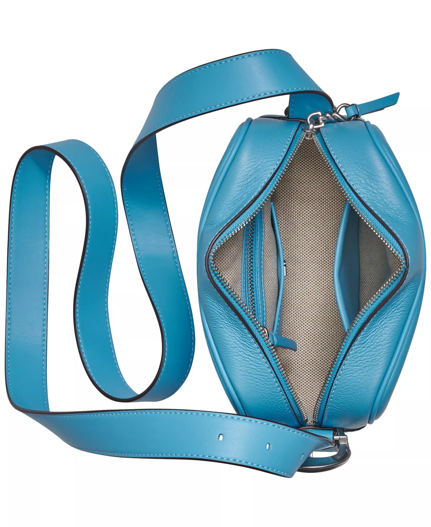 Cedarhurst Small Leather Camera Bag  - Nght Tide - NO SIZE