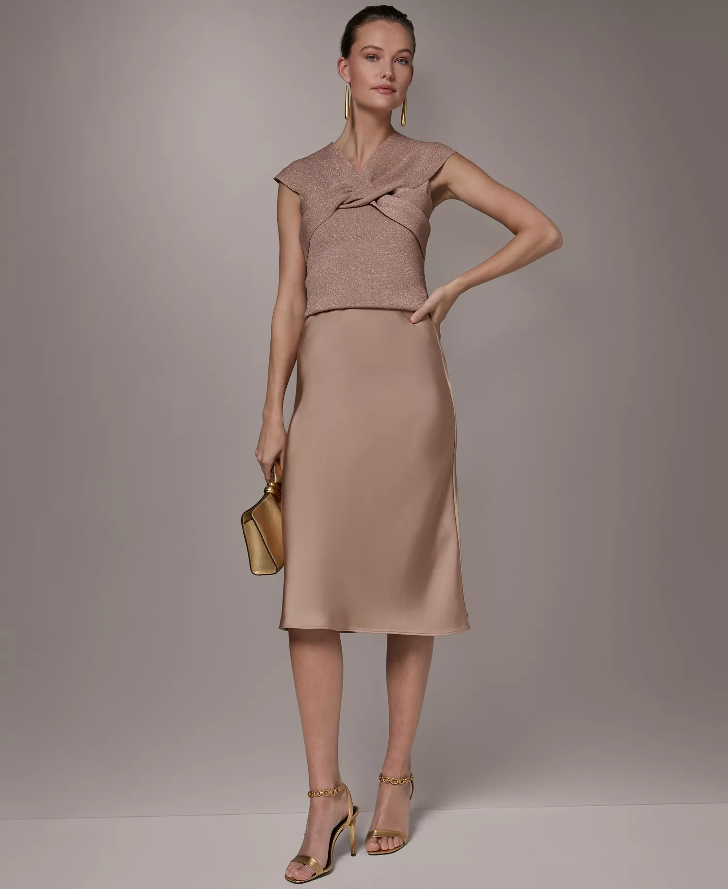 Women's Bias Midi Skirt - Umbria - 0