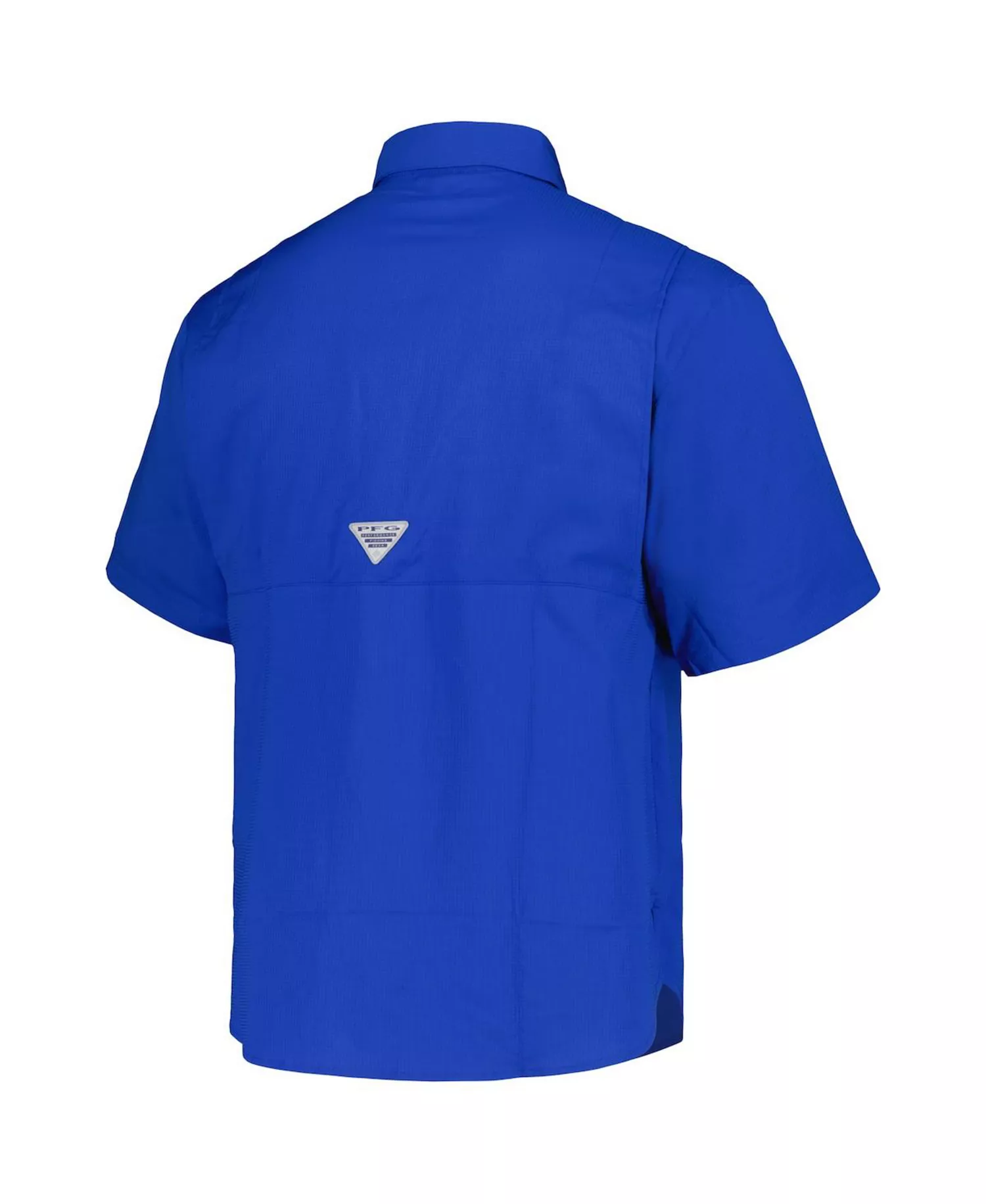 Men's Royal New York Mets Tamiami Omni-Shade Button-Down Shirt - Royal - L