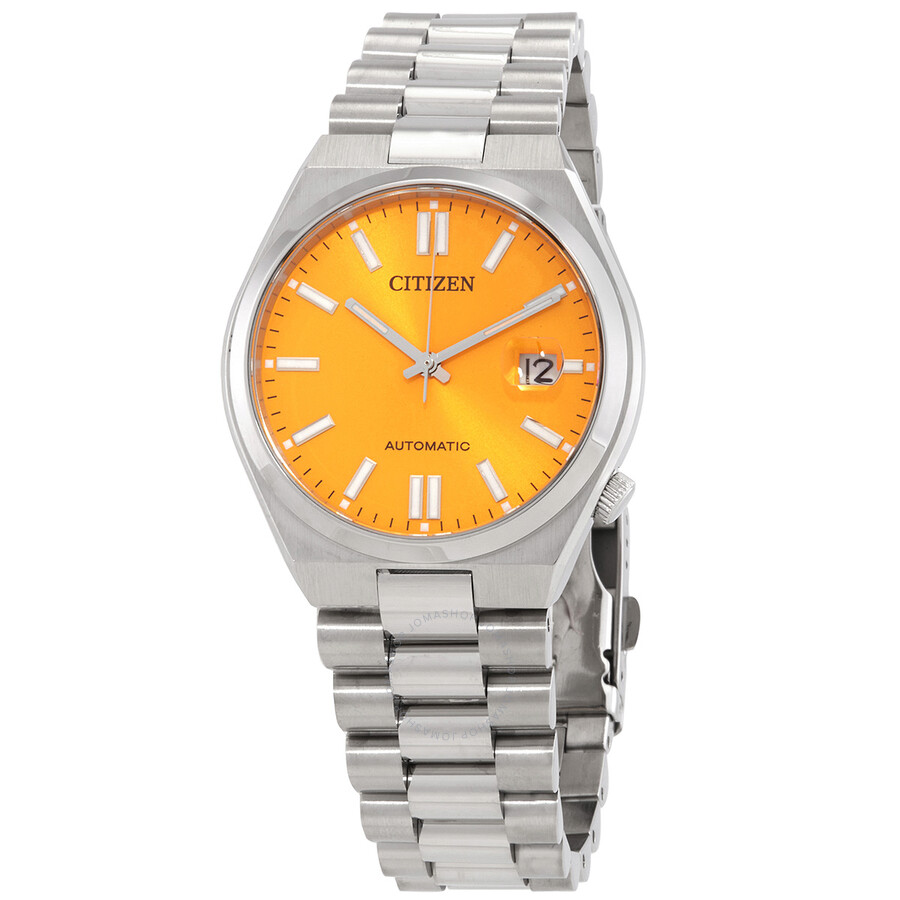 Citizen Tsuyosa Automatic Yellow Dial Men's Watch