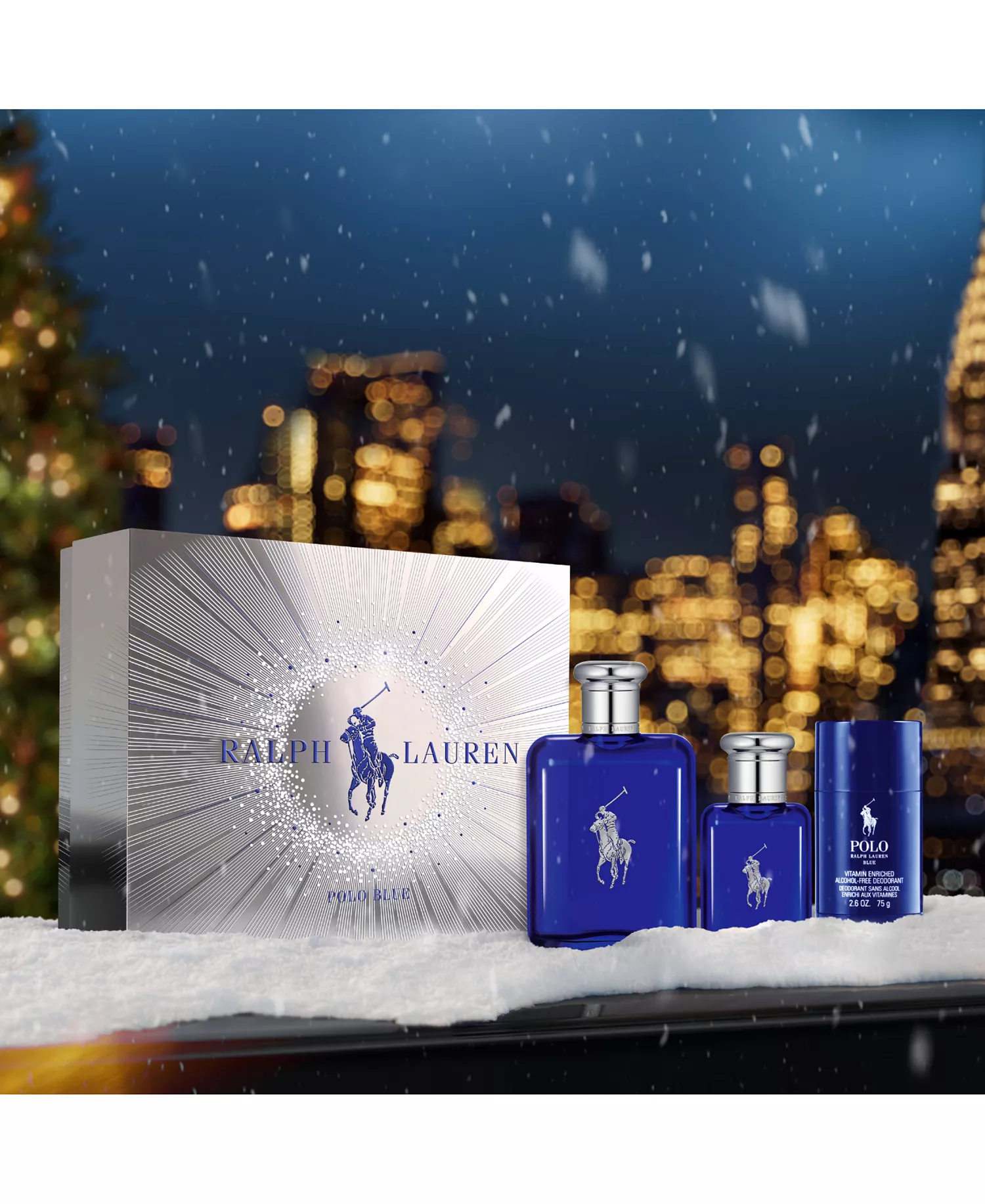 Polo Blue 3 pc. Eau de Toilette Cologne and Deodorant Gift Set - No Color - No Size