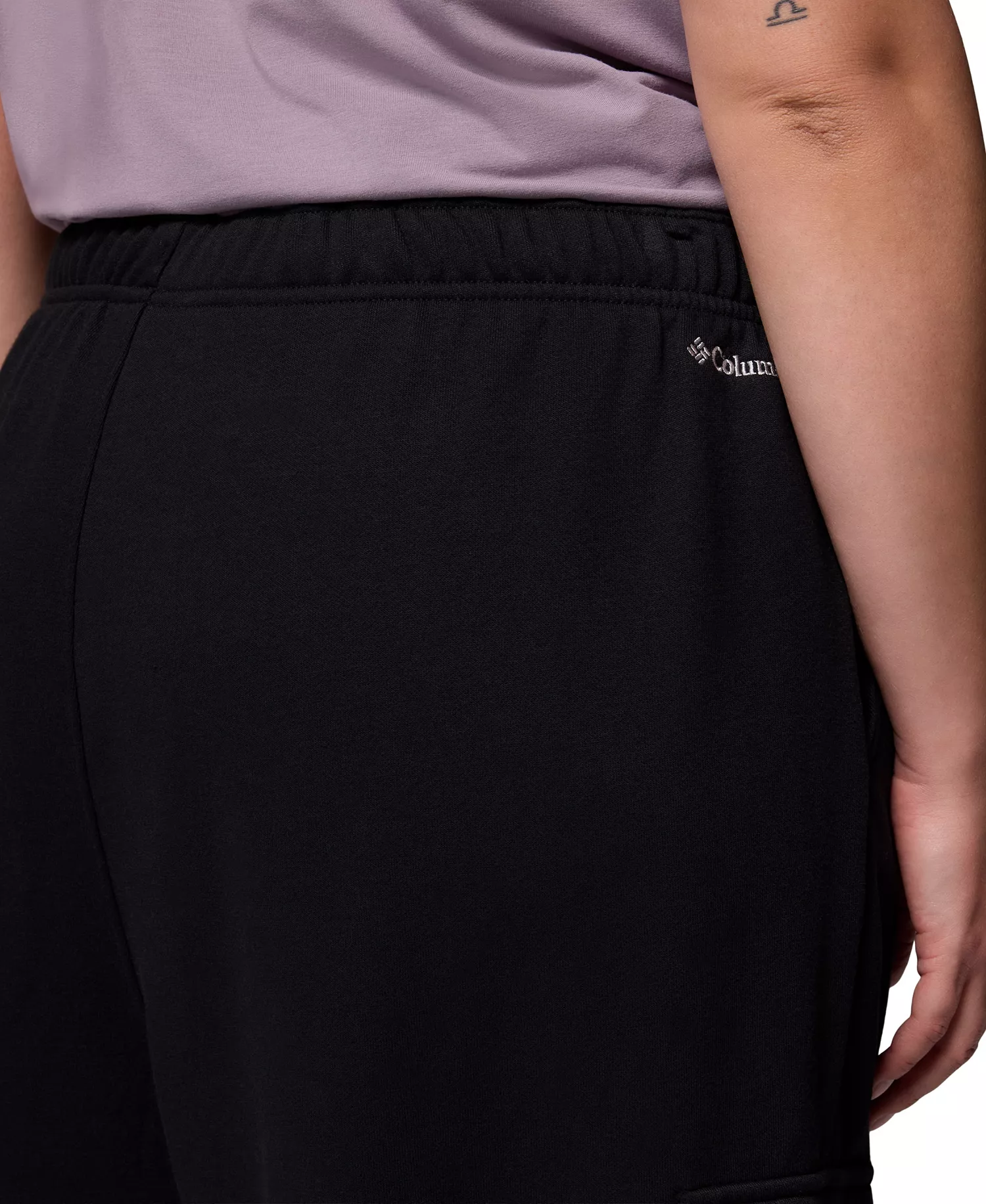 Plus Aldermore Fleece Cargo Pants - Black - 1X