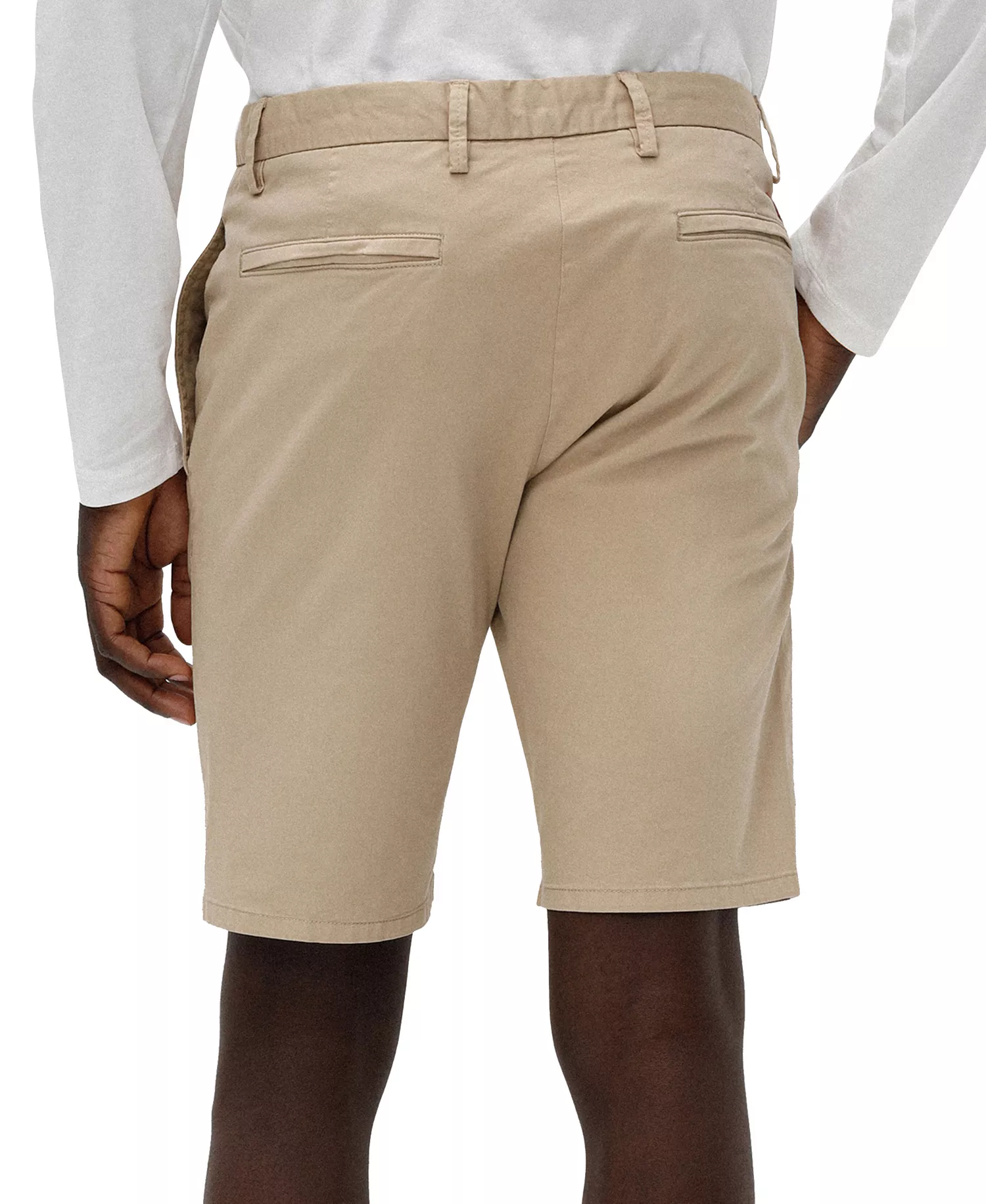 Men's David222SD Slim-Fit Shorts - Medium Beige - 36