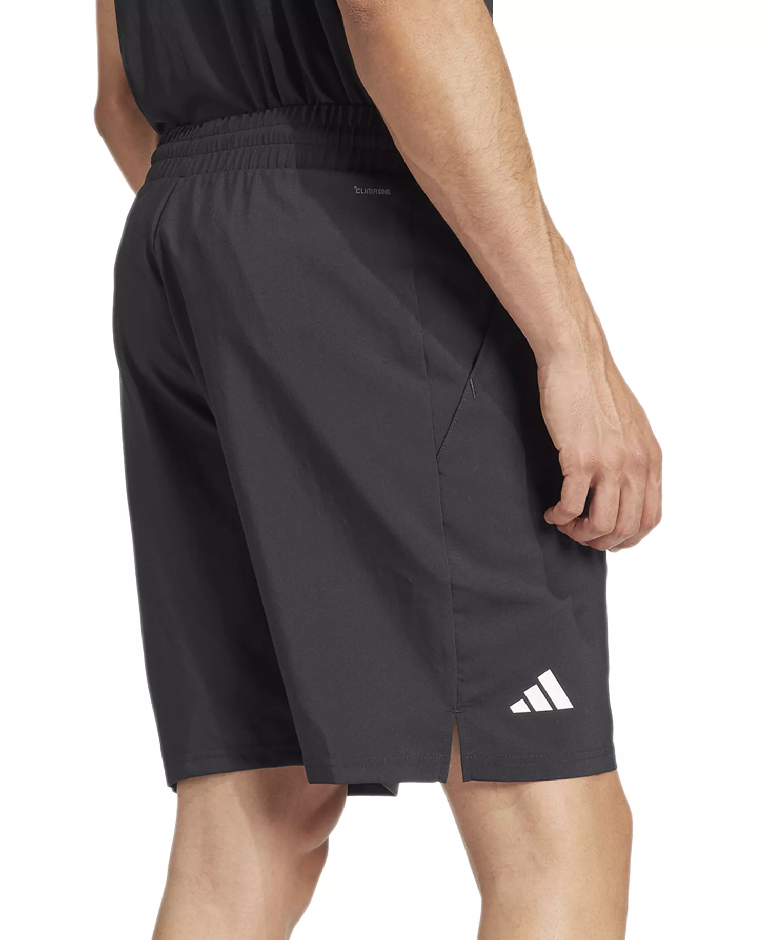 Men's Club Tennis Climacool Three-Stripes 7" Shorts - Black - 2XL
