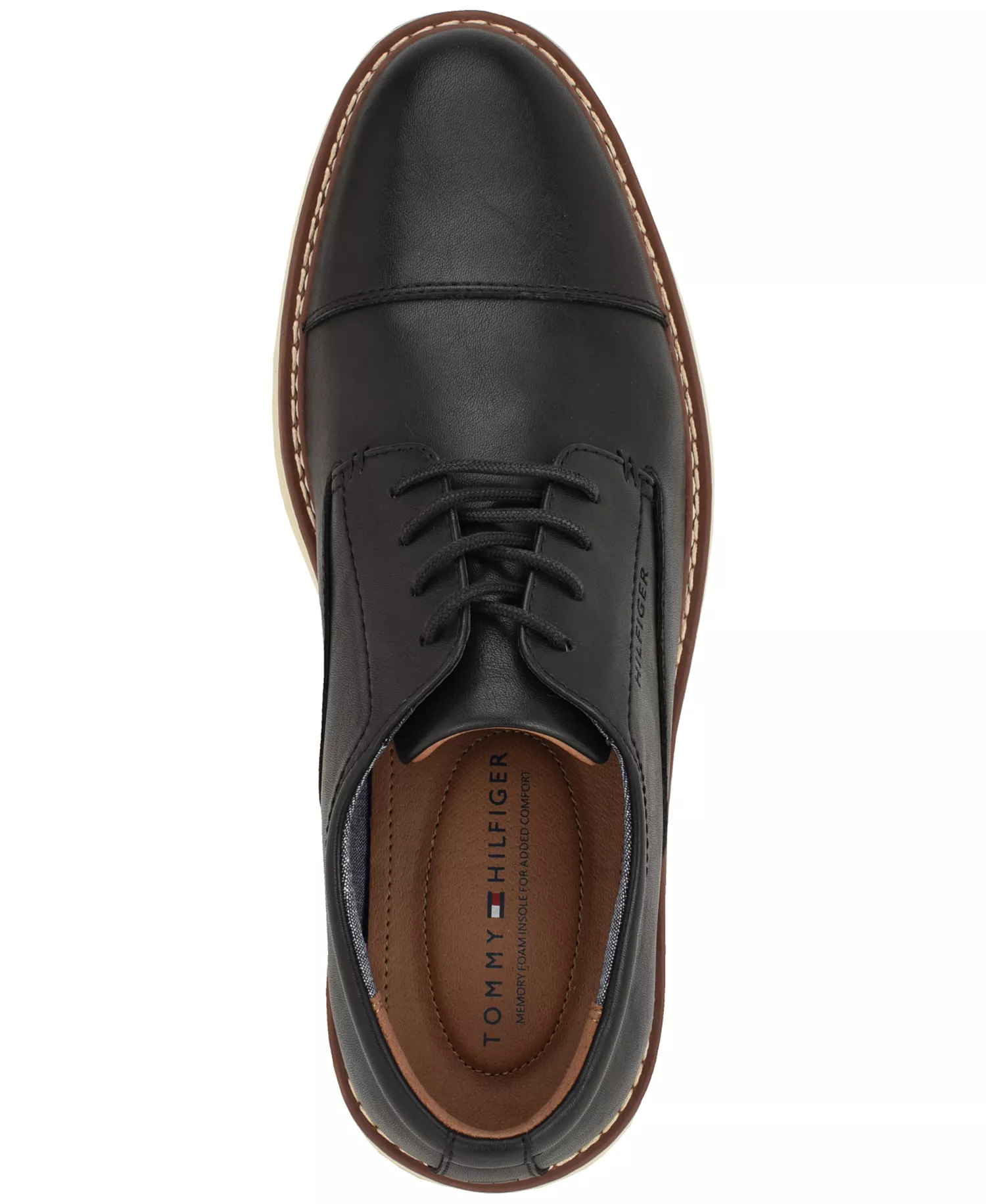 Men's Hitcher Casual Lace-Up Oxford Shoes - Black - 10