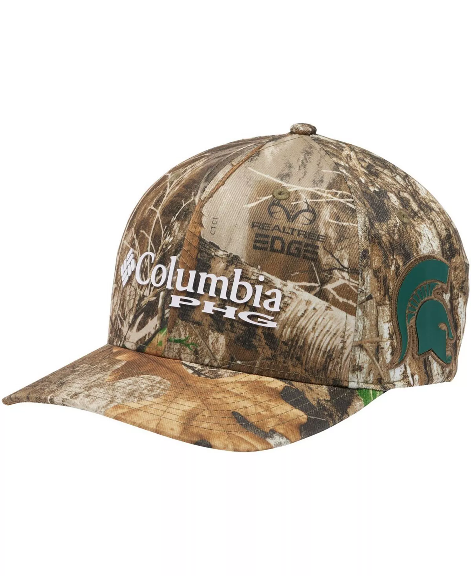 Men's and Women's Realtree Camo Michigan State Spartans Mossy Oak Bottomland Flex Hat - Realtree Camo - L/XL