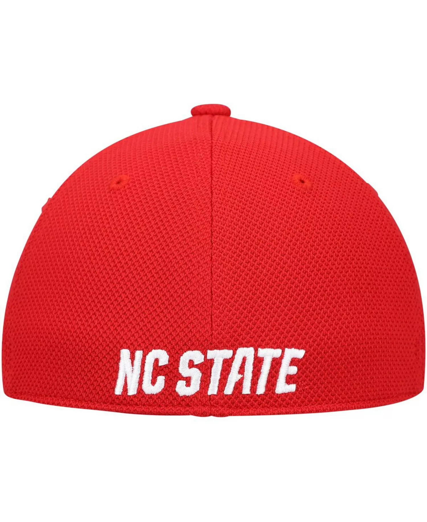 Men's White and Red NC State Wolfpack On-Field Baseball Fitted Hat - White, Red - 7 1/2