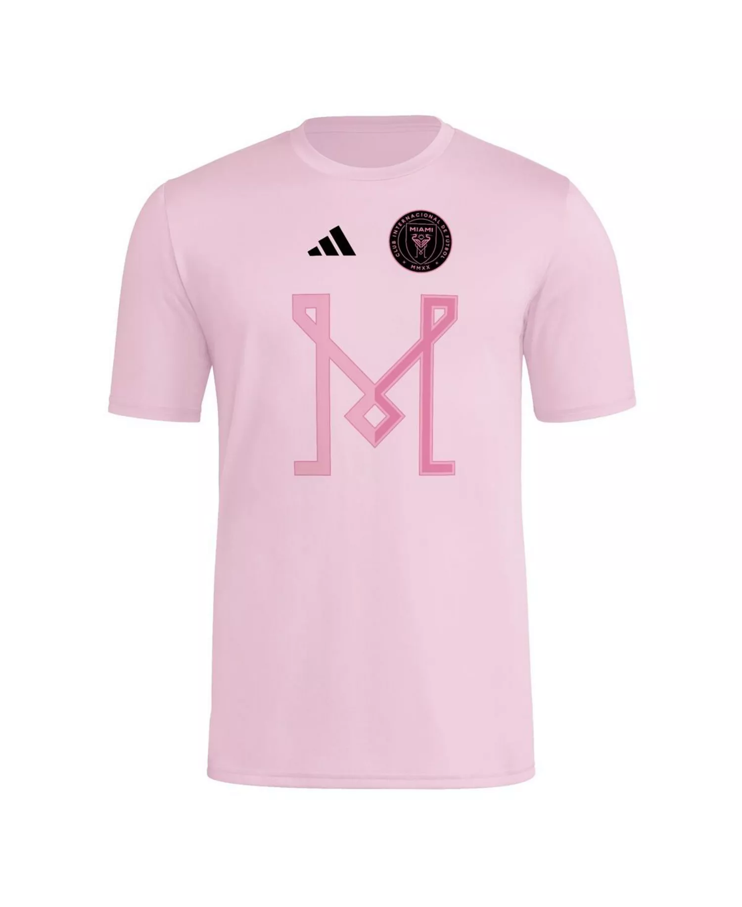 Men's Pink Inter Miami CF 2025 Jersey Hook AEROREADY T-Shirt - Pink - L
