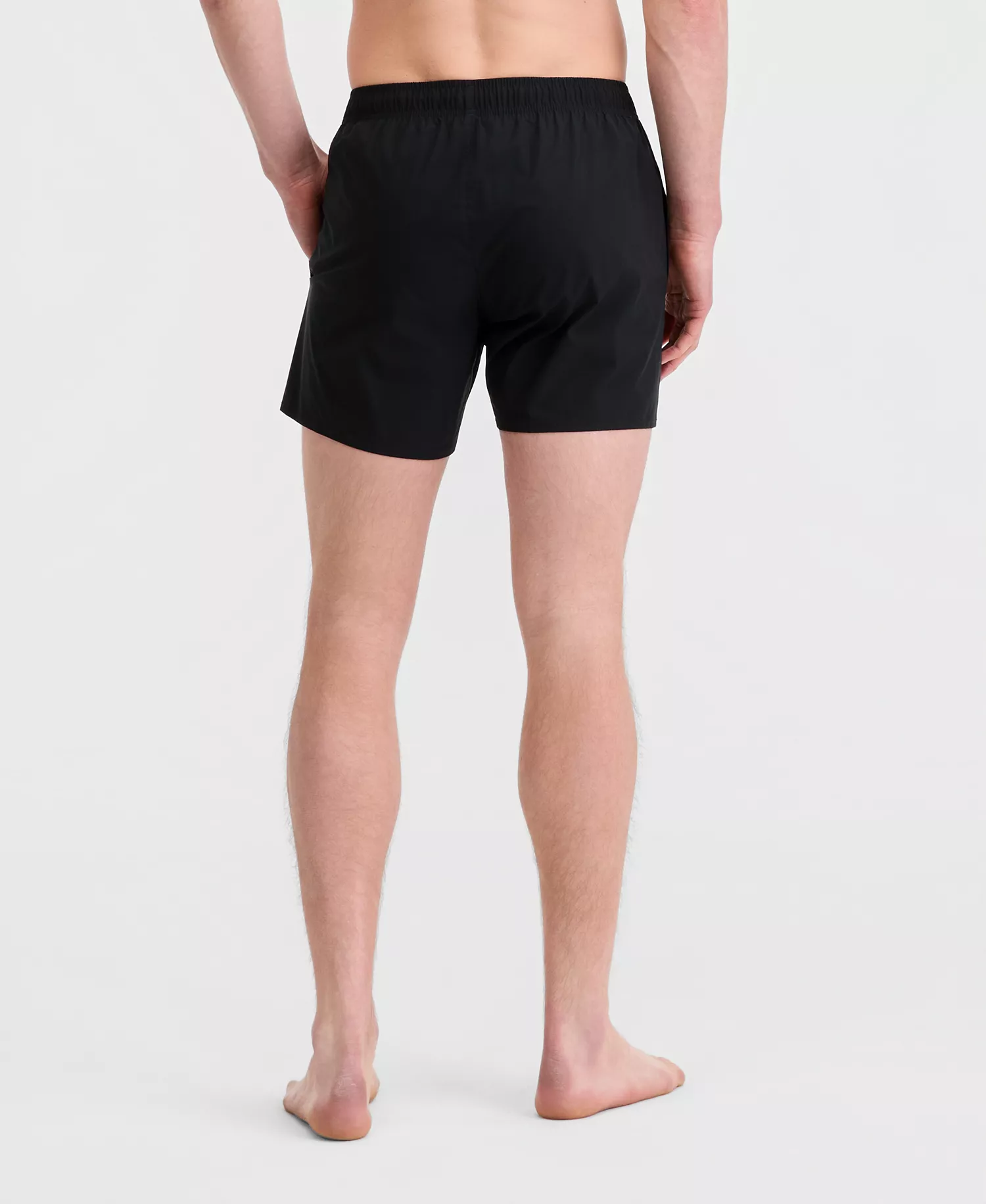 BOSS by Men's Bay 5" Stretch Swim Trunks - Black - 2XL