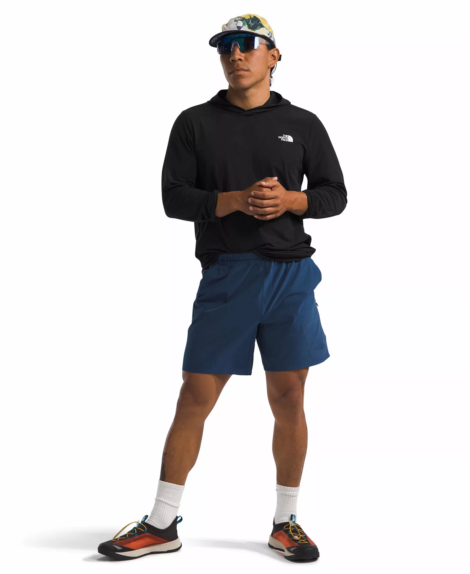 Men's Adventure Sun Hoodie - Black - 2XL