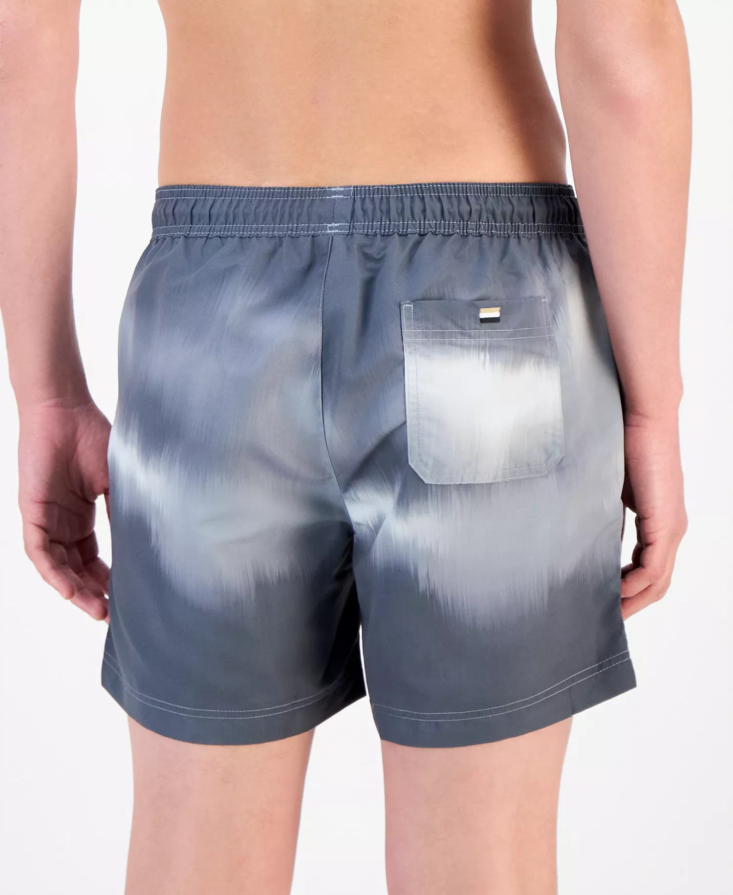 Men's Ombré 5" Swim Trunks - Gray Ombre - 2XL