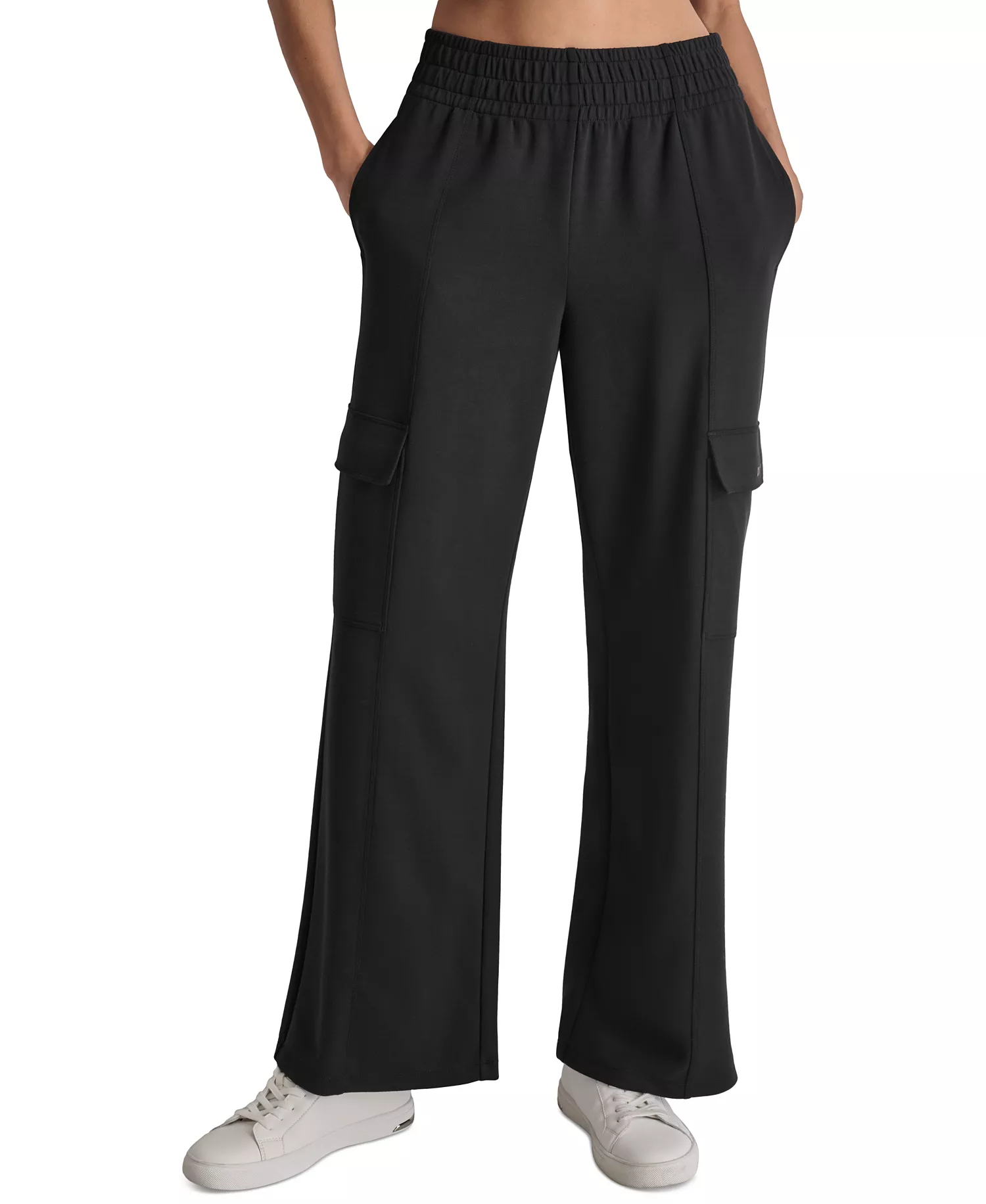 Women's Highline Scuba Cargo Pants - Black - L