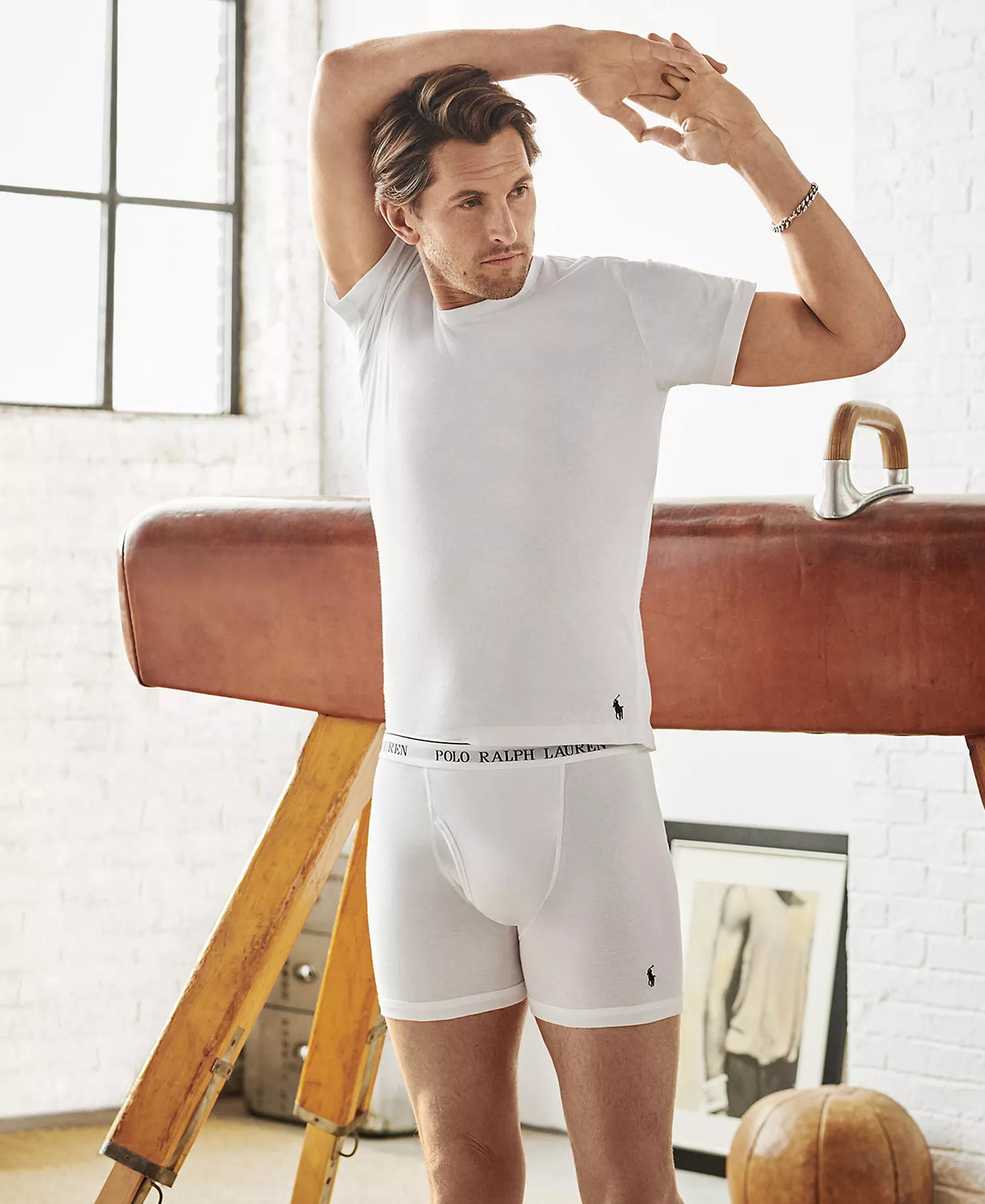 Men's 3-Pack Slim Fit Crewneck Undershirt - Andover / Bali Blue / Cruise Navy - L